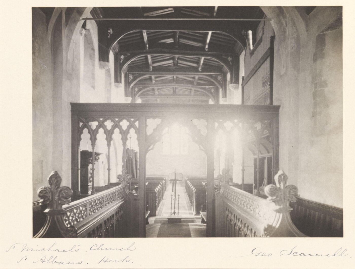Scamell, George (Mr), National Photographic Record and Survey