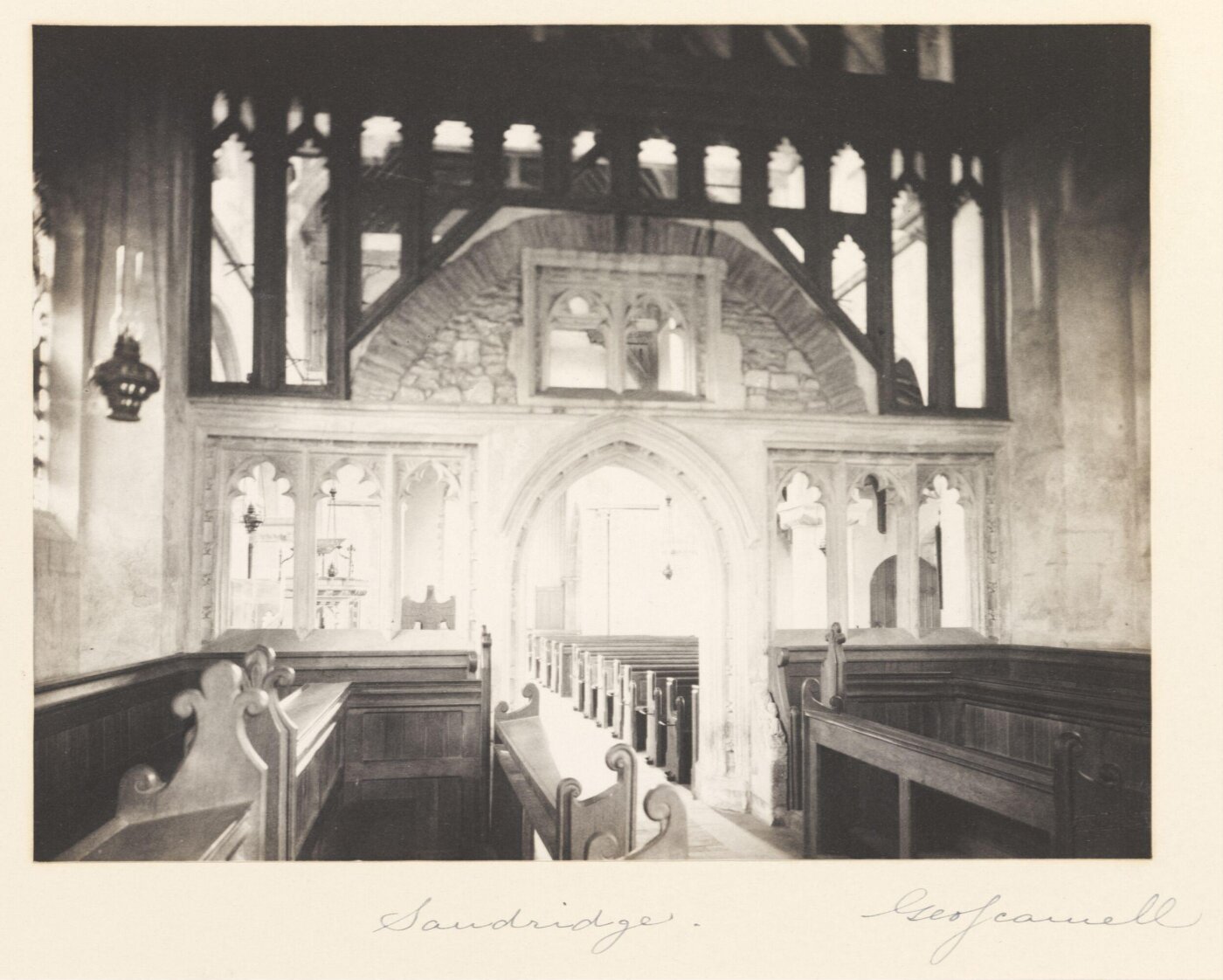 Scamell, George (Mr), National Photographic Record and Survey