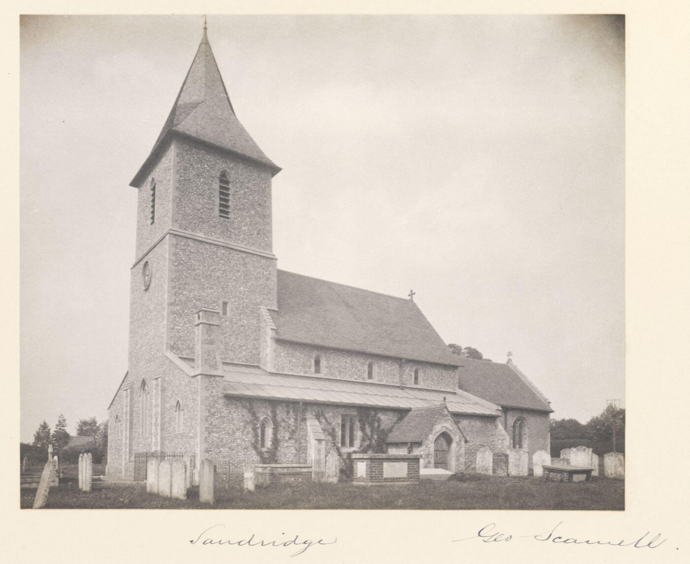Scamell, George (Mr), National Photographic Record and Survey