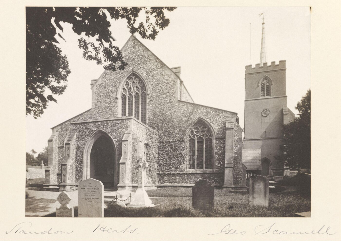 Scamell, George (Mr), National Photographic Record and Survey