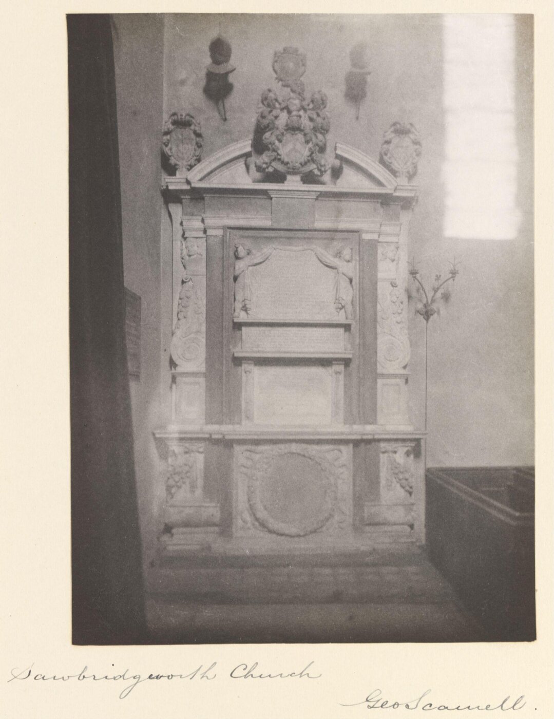 Scamell, George (Mr), National Photographic Record and Survey