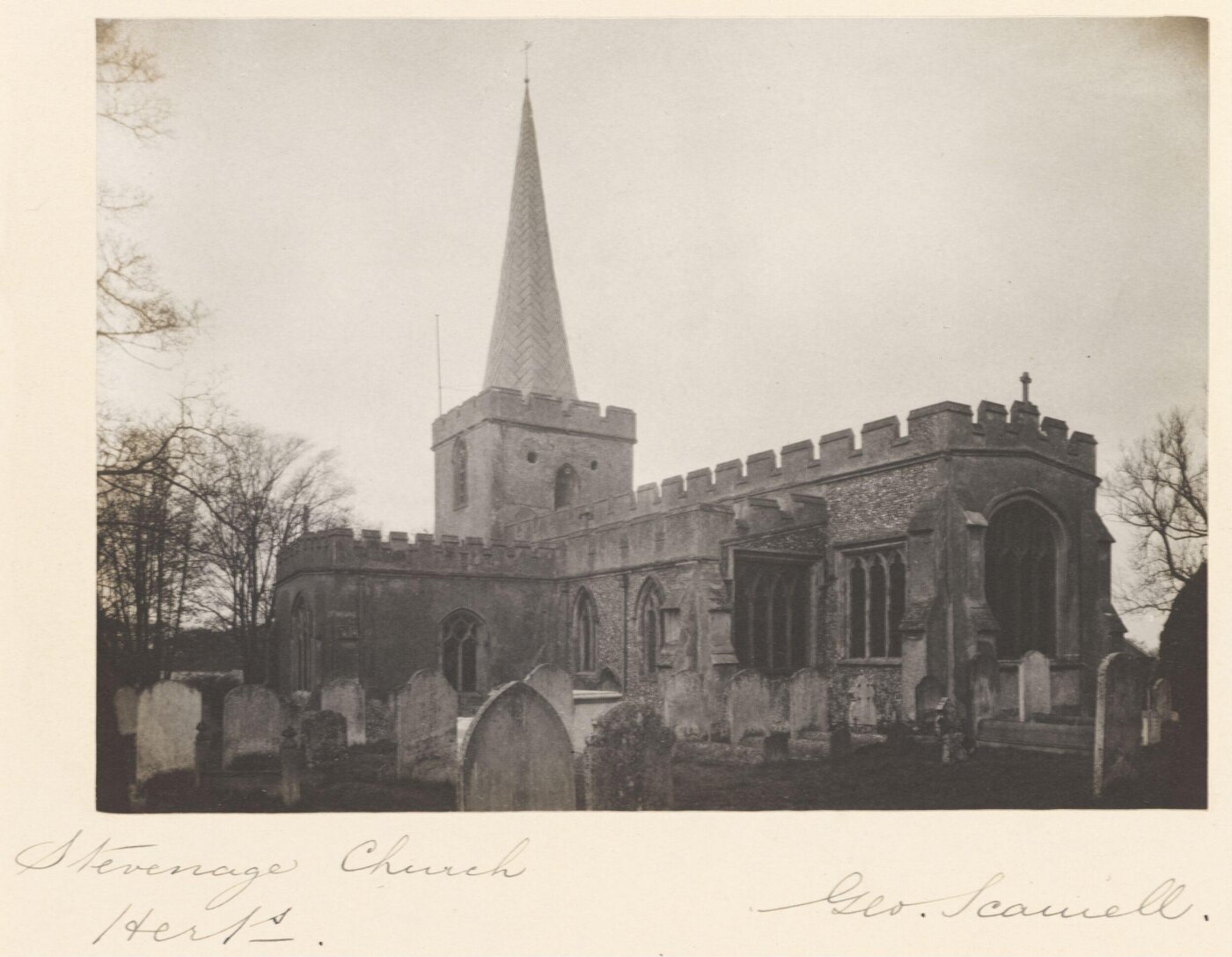 Scamell, George (Mr), National Photographic Record and Survey