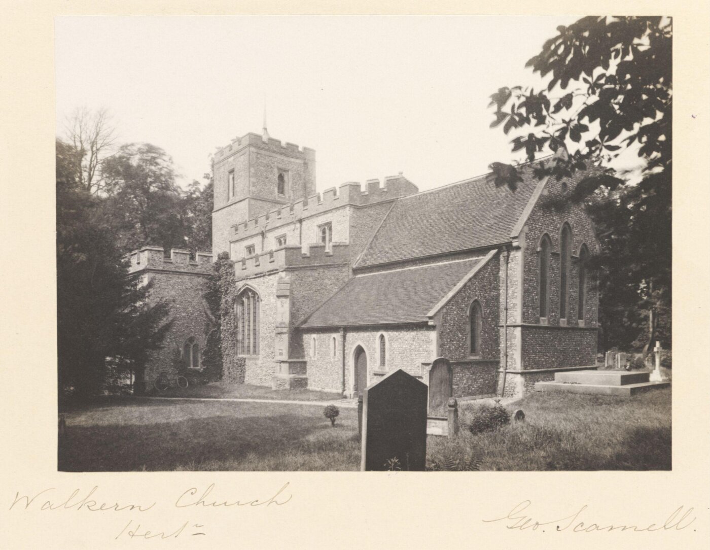 Scamell, George (Mr), National Photographic Record and Survey