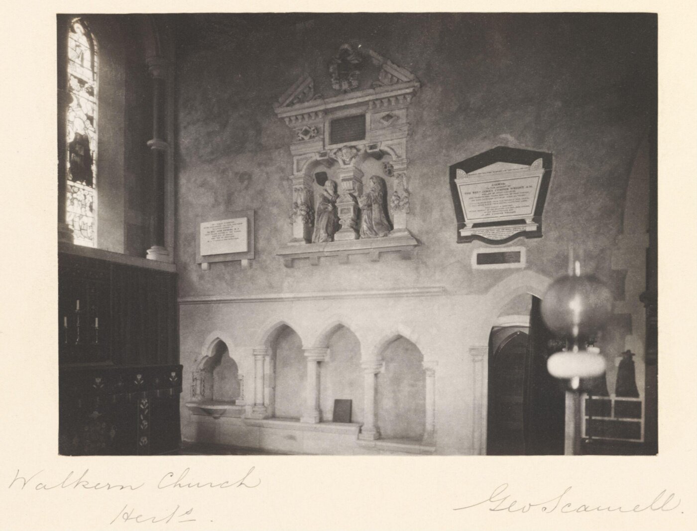 Scamell, George (Mr), National Photographic Record and Survey