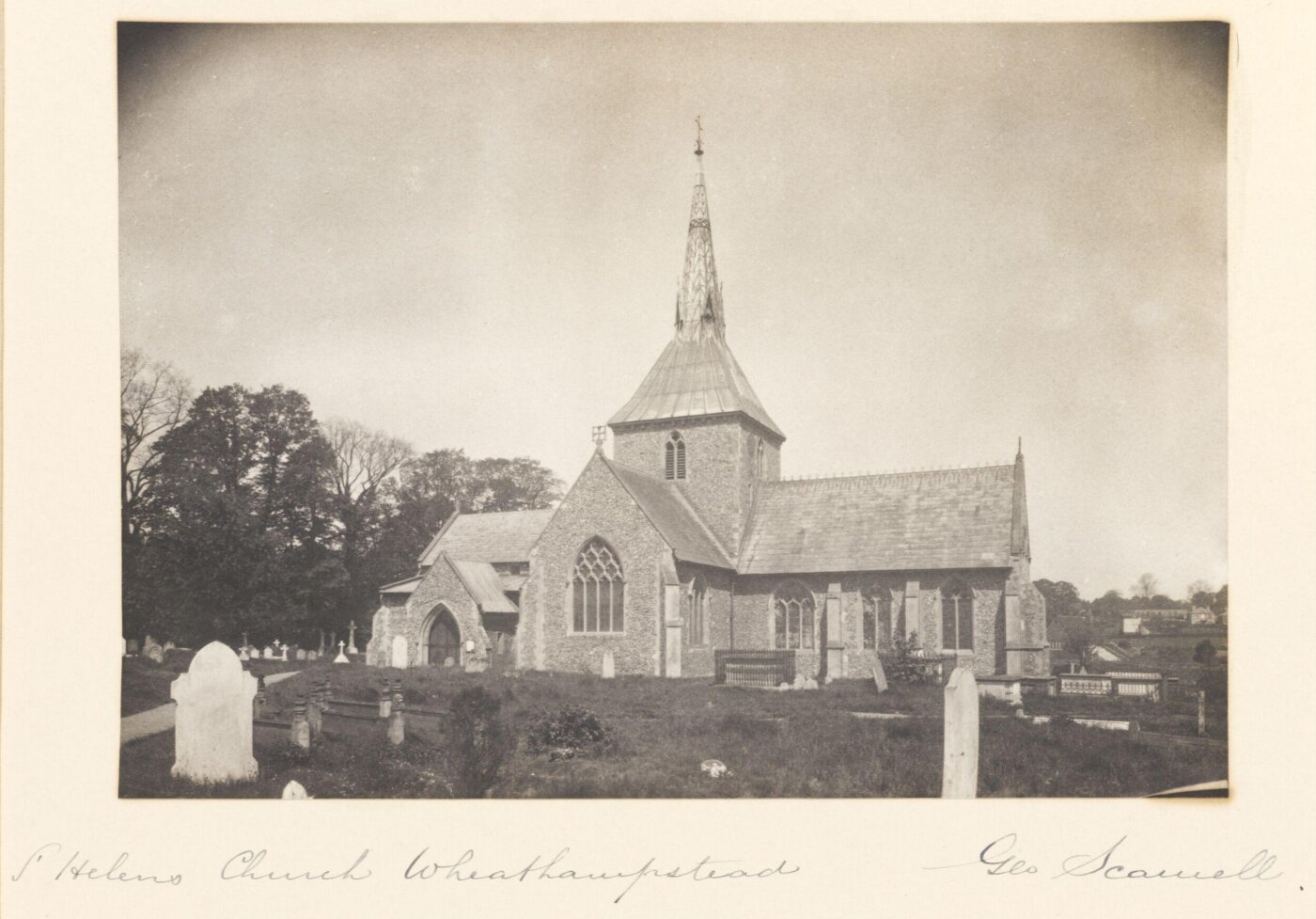 Scamell, George (Mr), National Photographic Record and Survey