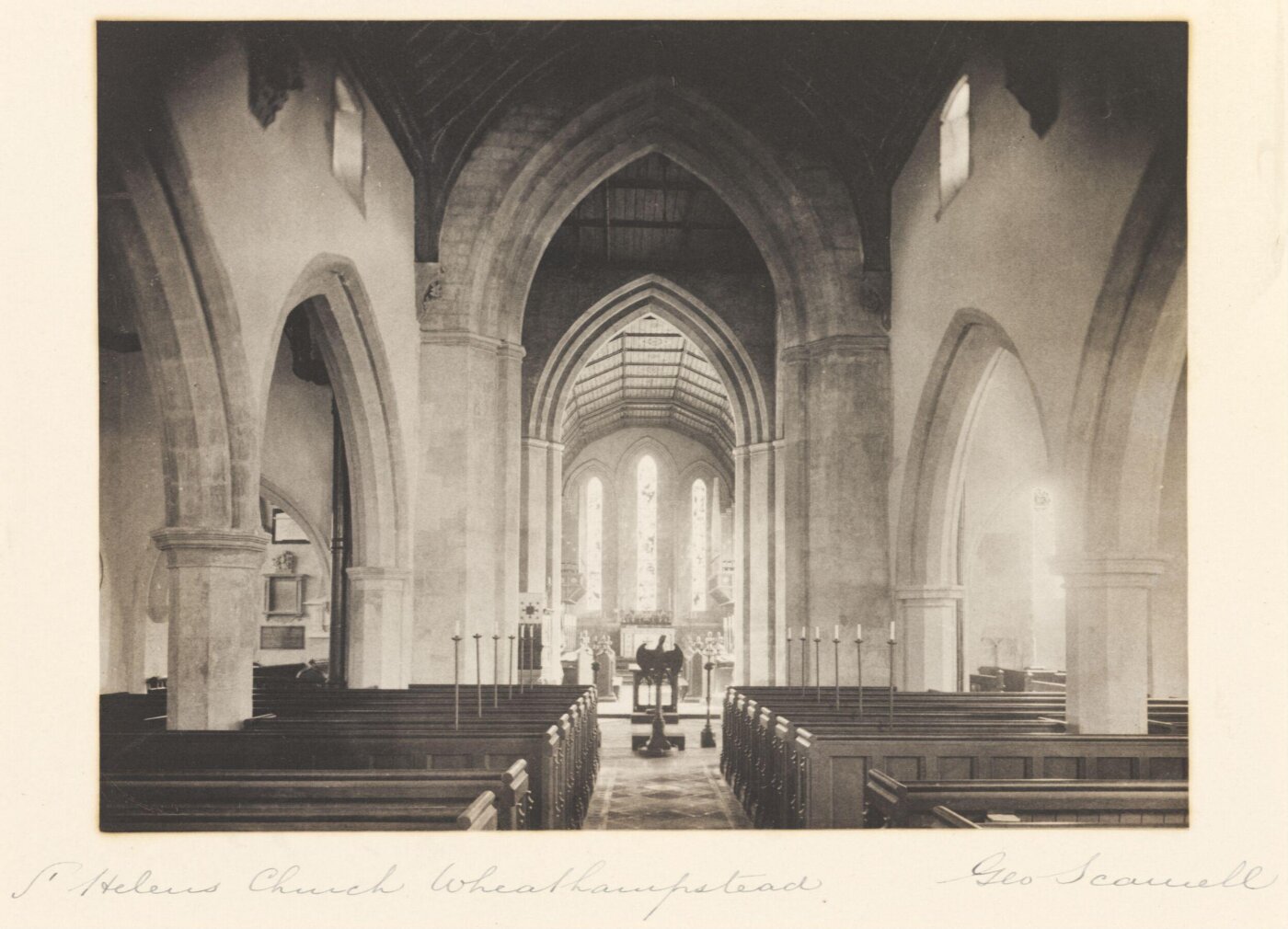 Scamell, George (Mr), National Photographic Record and Survey