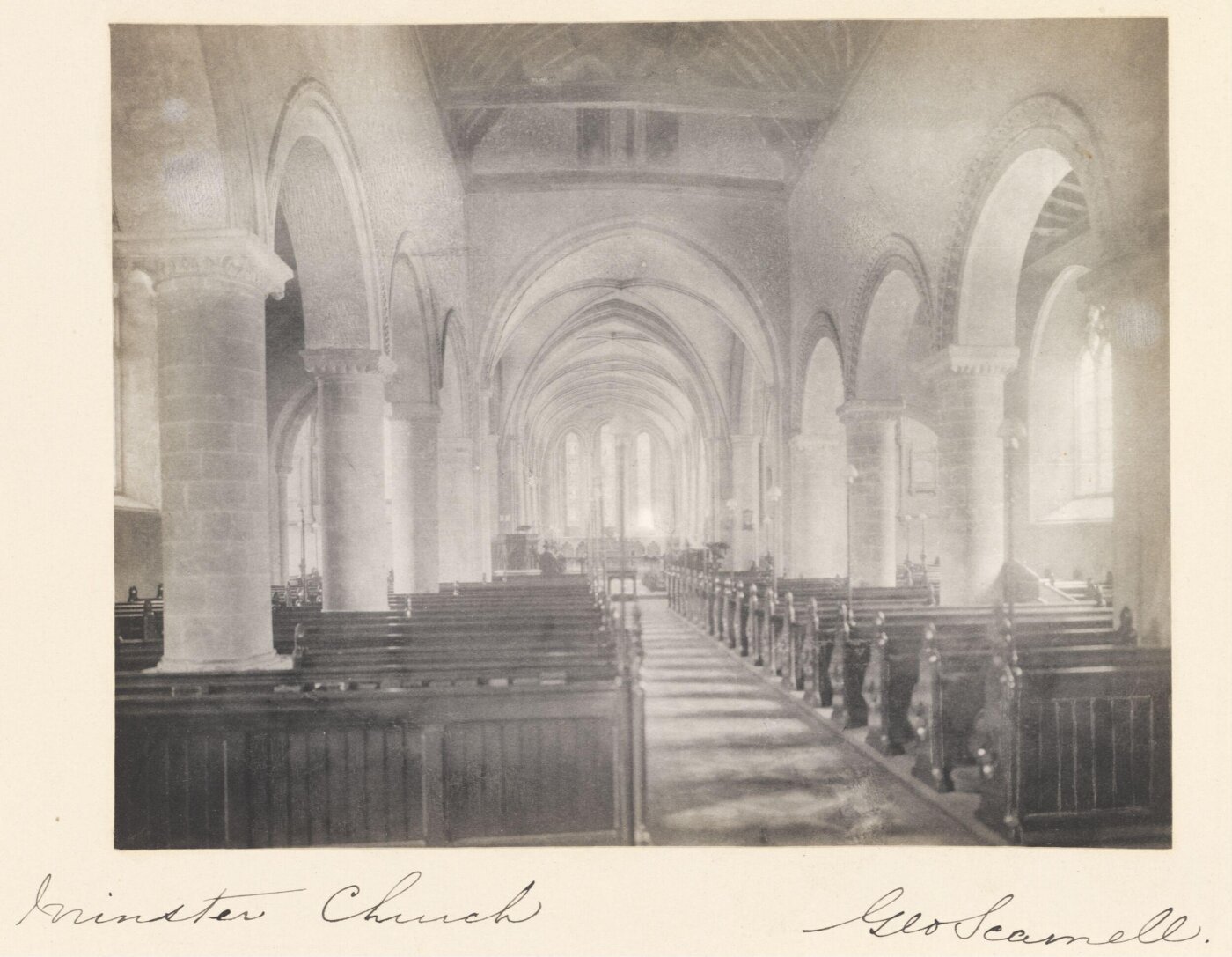 Scamell, George (Mr), National Photographic Record and Survey