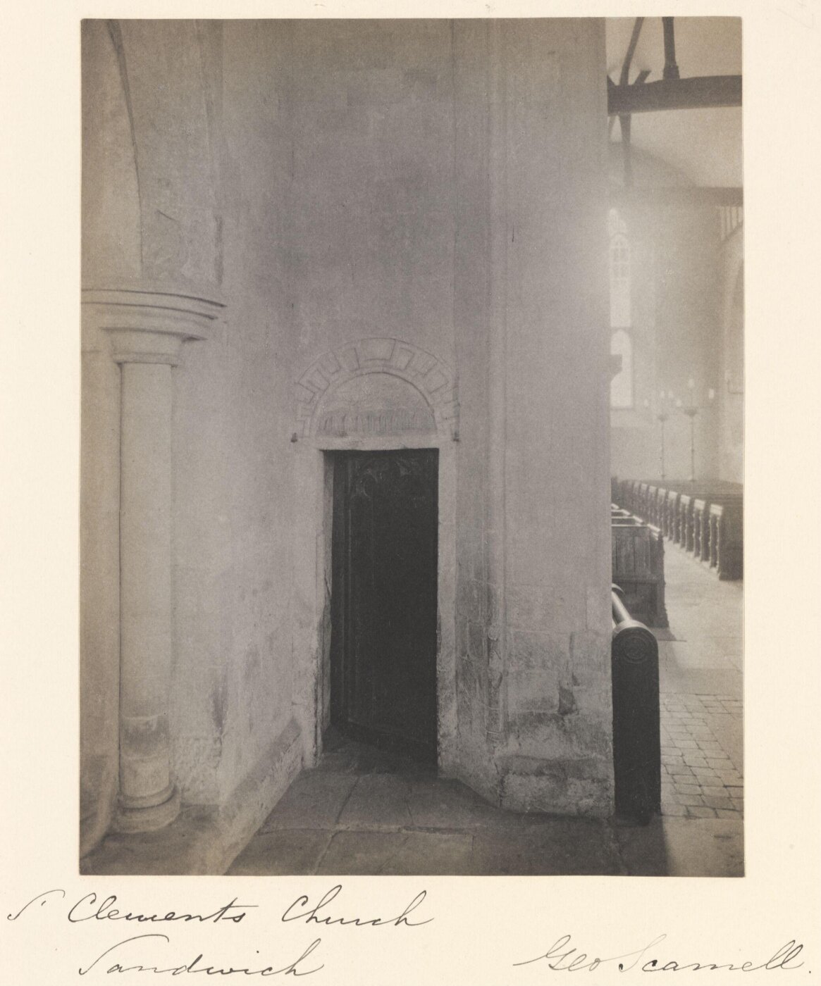 Scamell, George (Mr), National Photographic Record and Survey