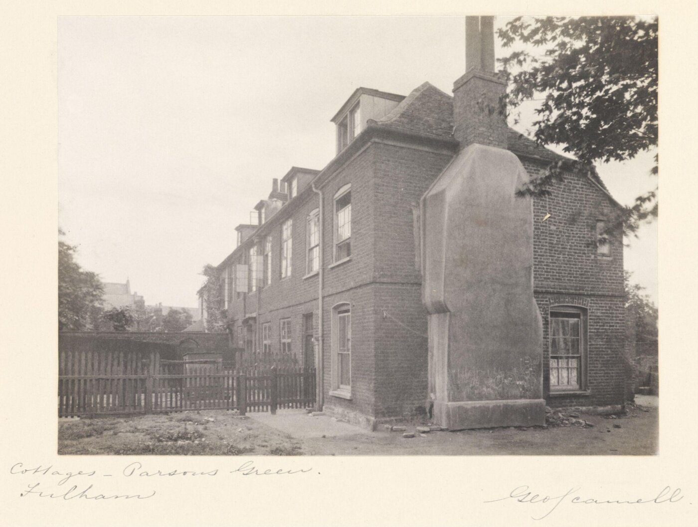 Scamell, George (Mr), National Photographic Record and Survey