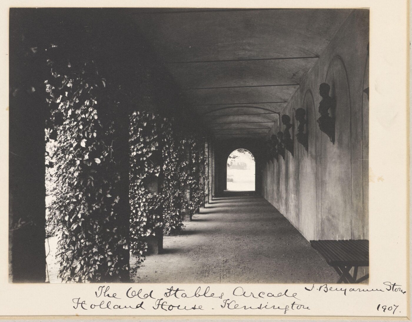 Stone, Benjamin (Sir), National Photographic Record and Survey