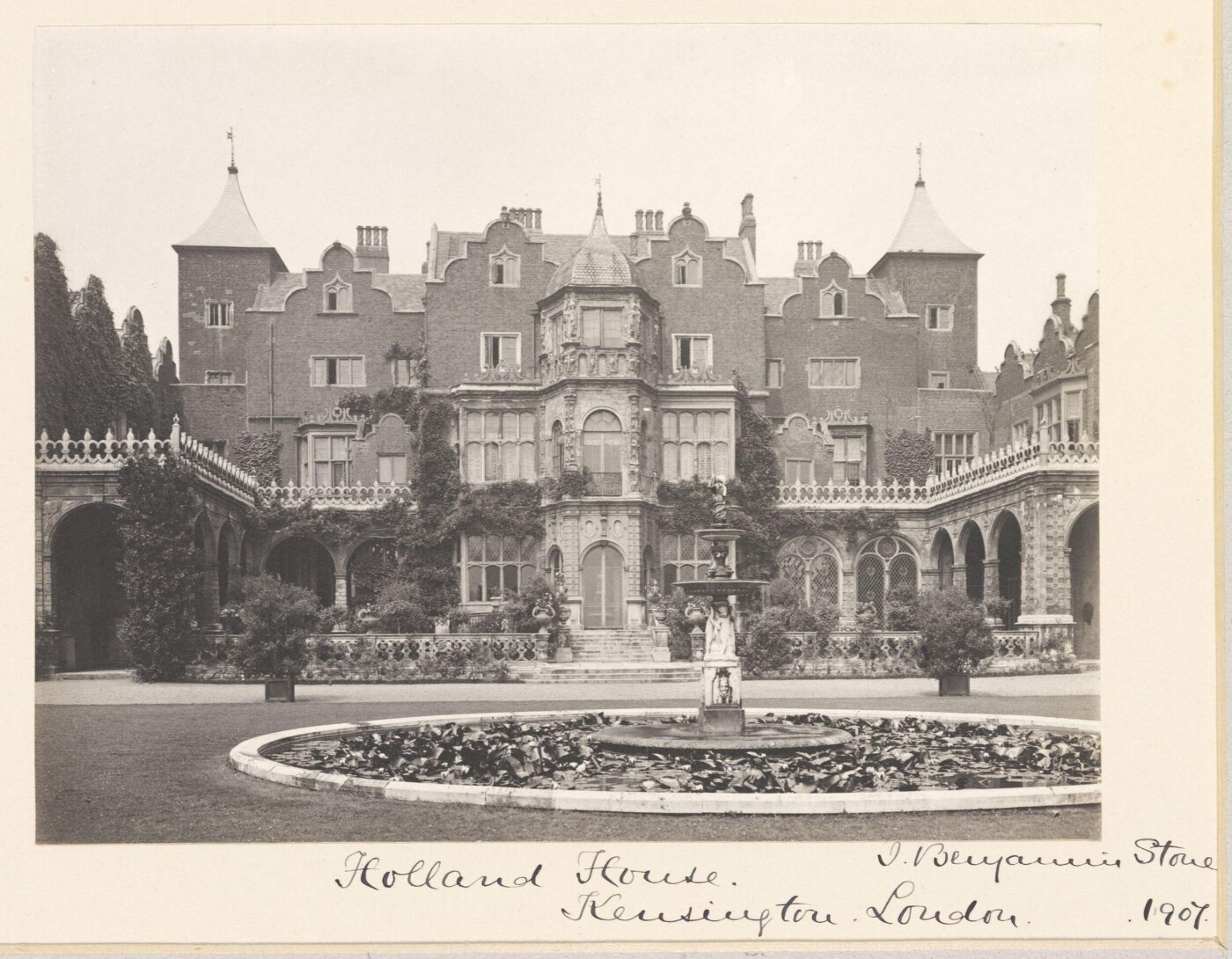 Stone, Benjamin (Sir), National Photographic Record and Survey