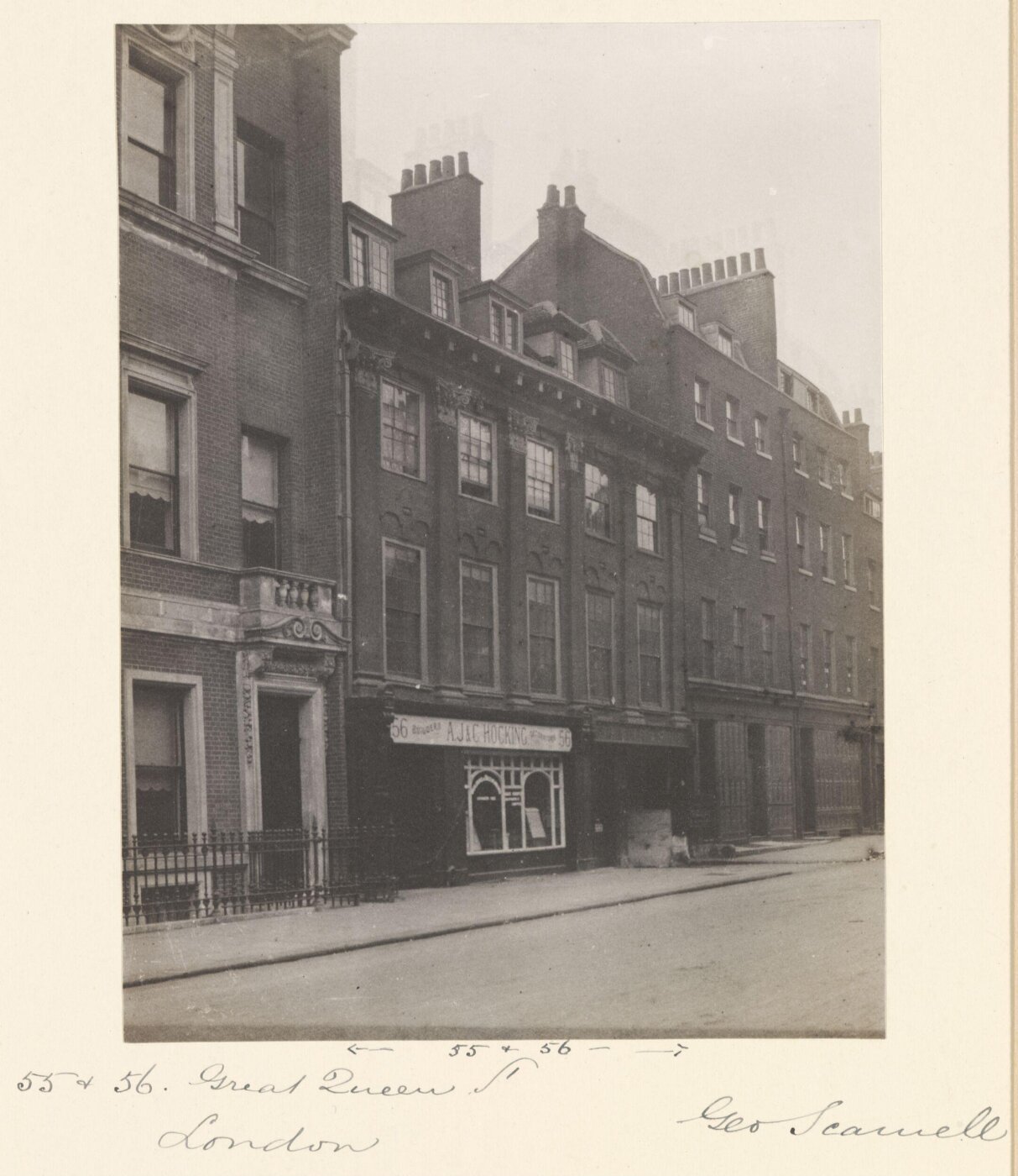 Scamell, George (Mr), National Photographic Record and Survey