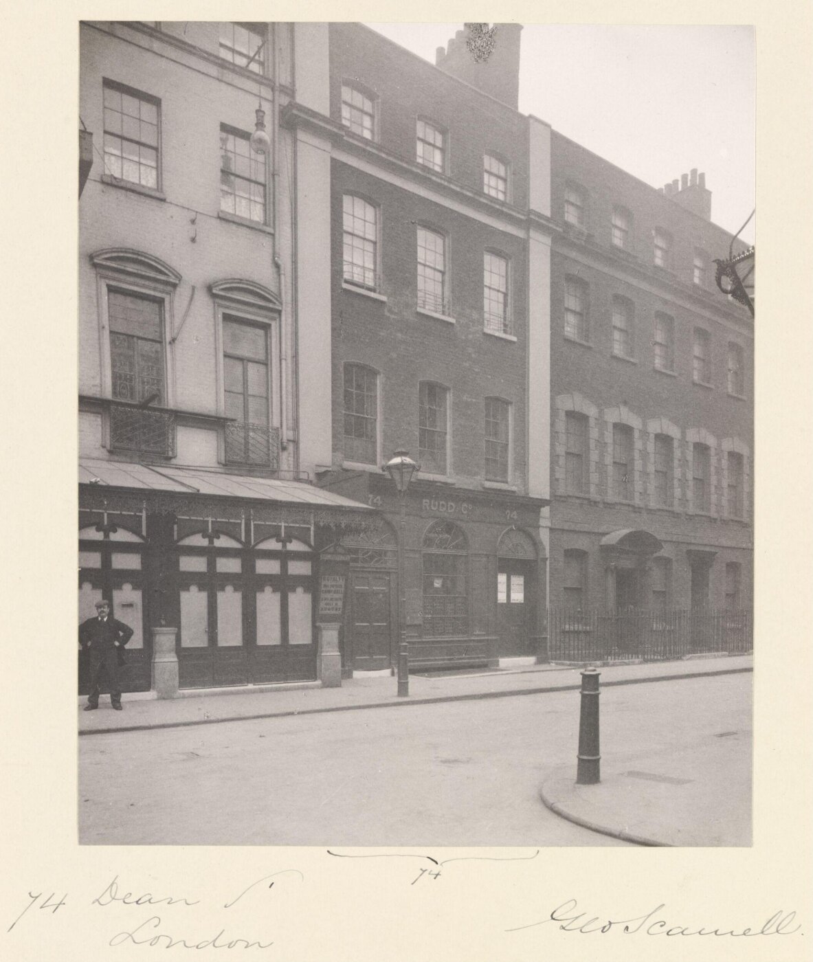 Scamell, George (Mr), National Photographic Record and Survey