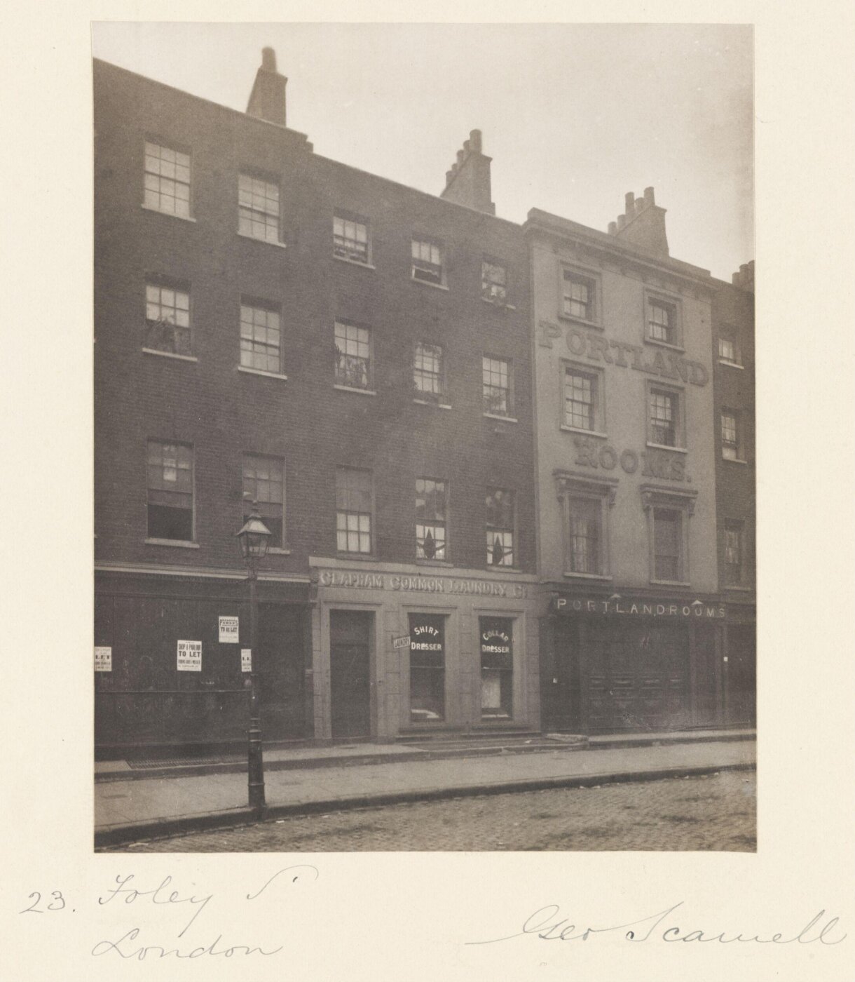 Scamell, George (Mr), National Photographic Record and Survey