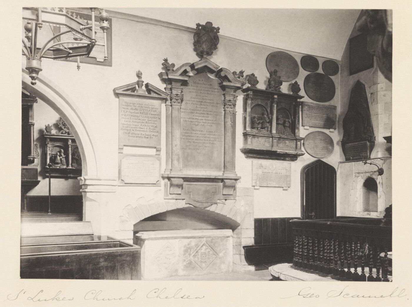 Scamell, George (Mr), National Photographic Record and Survey