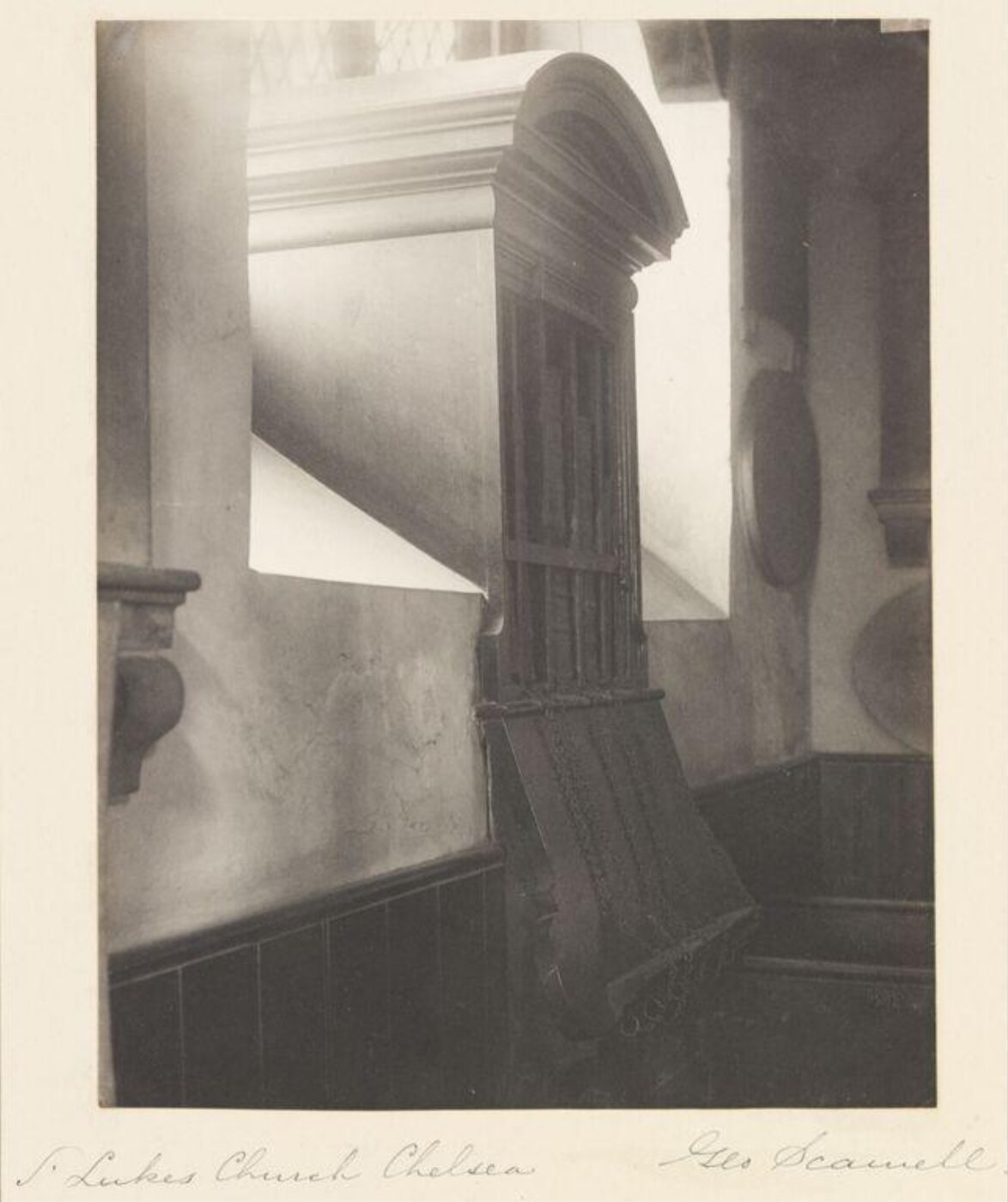 Scamell, George (Mr), National Photographic Record and Survey