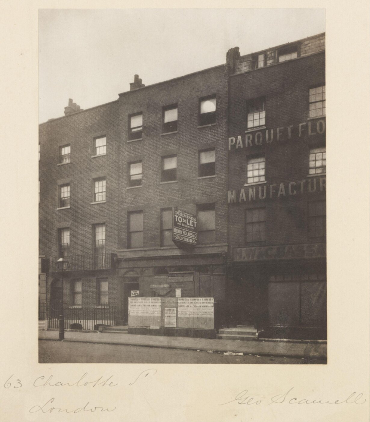 Scamell, George (Mr), National Photographic Record and Survey