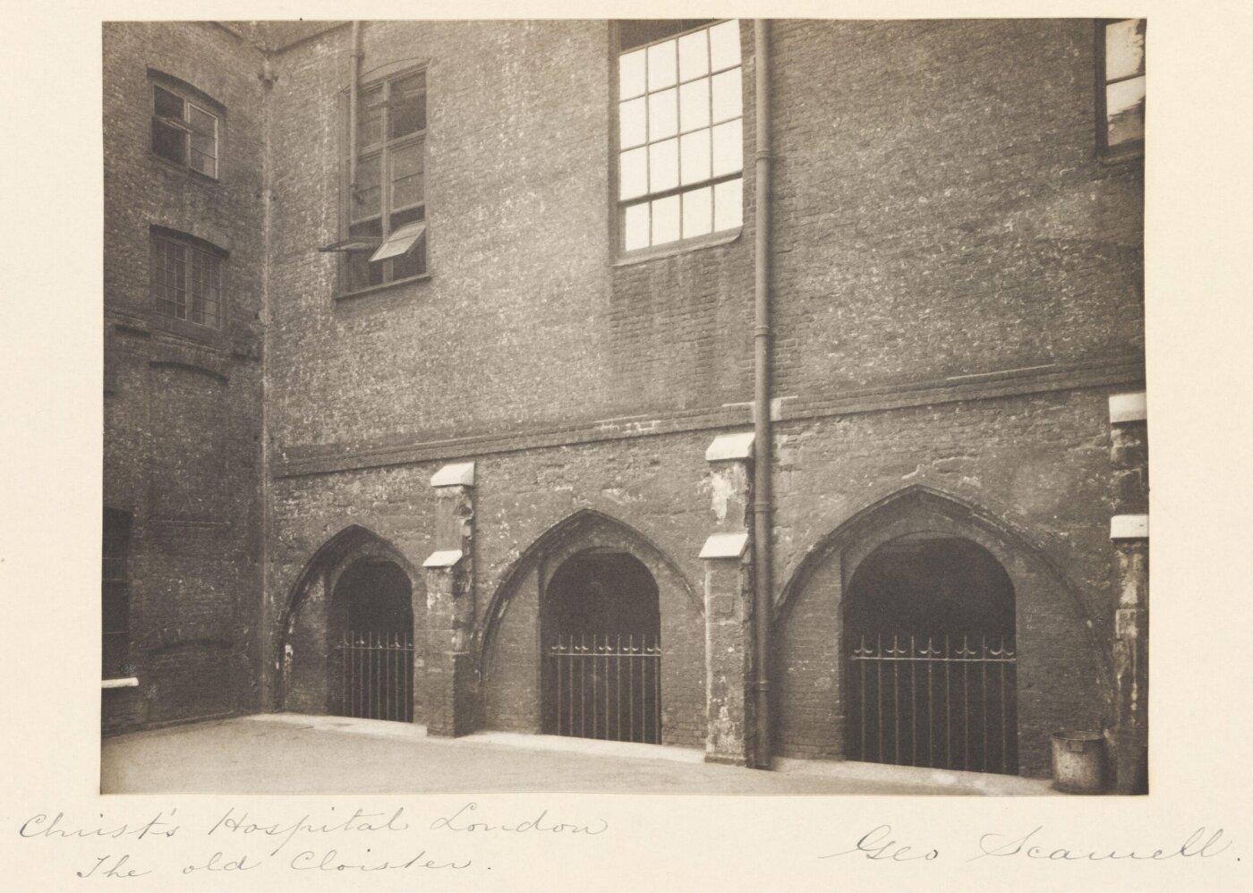 Scamell, George (Mr), National Photographic Record and Survey