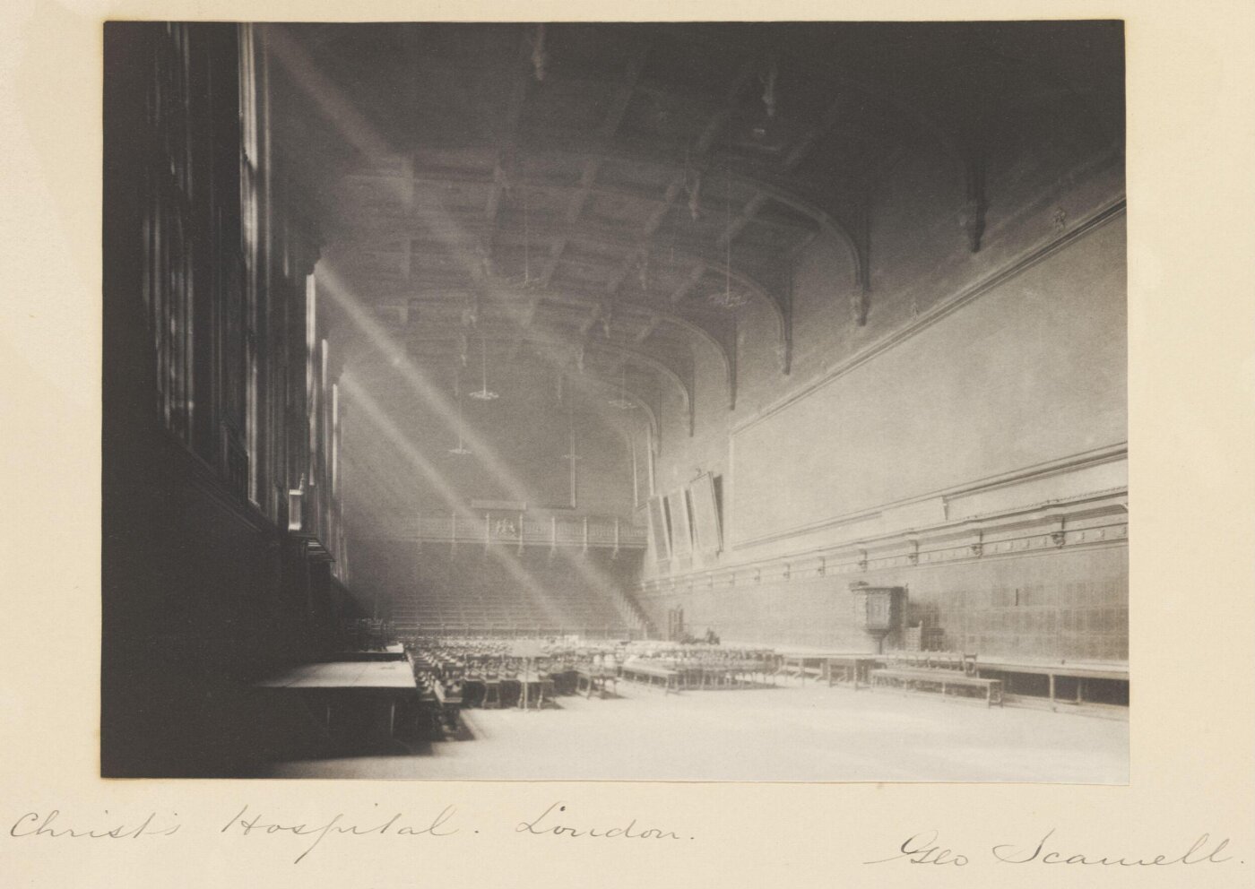 Scamell, George (Mr), National Photographic Record and Survey