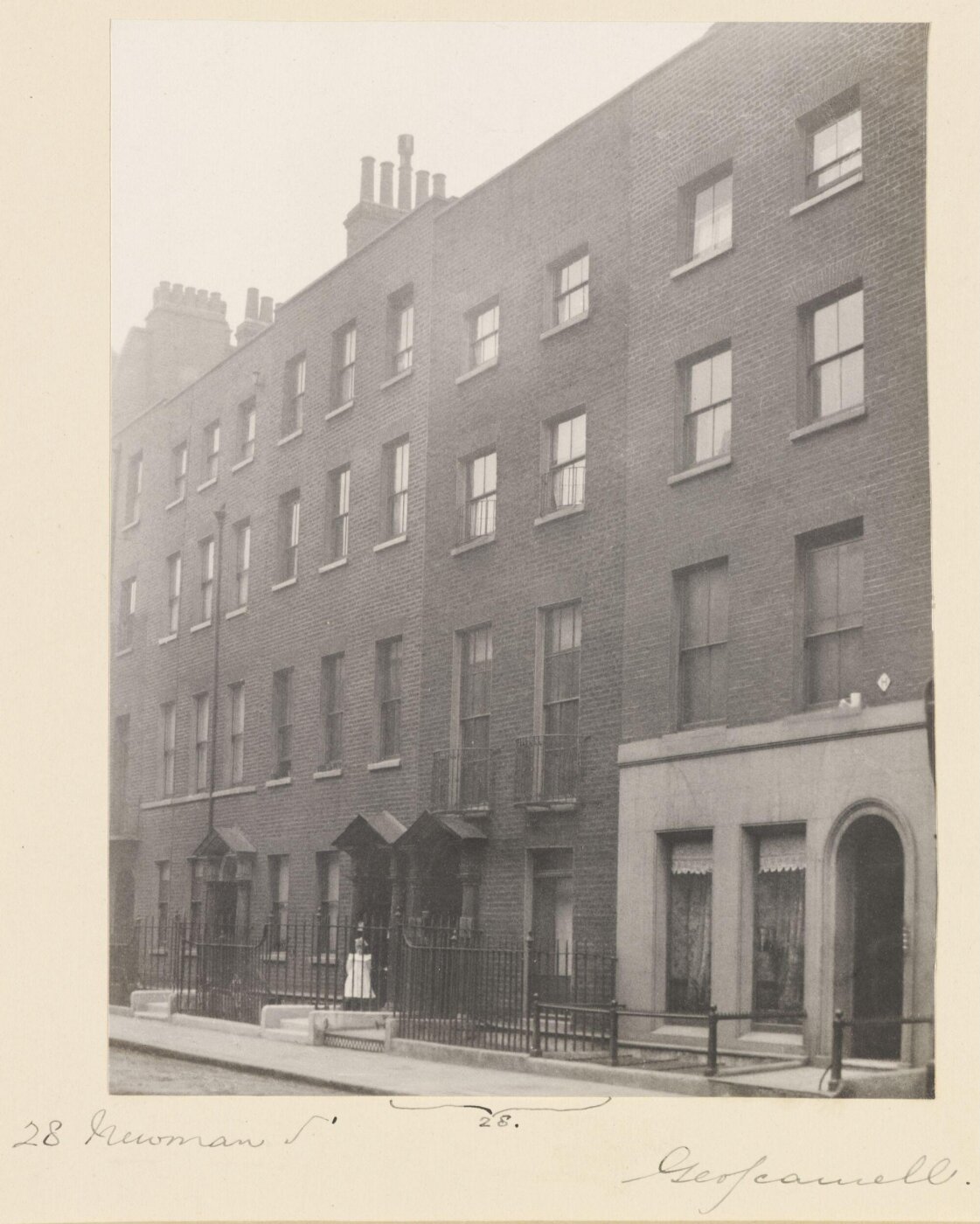 Scamell, George (Mr), National Photographic Record and Survey