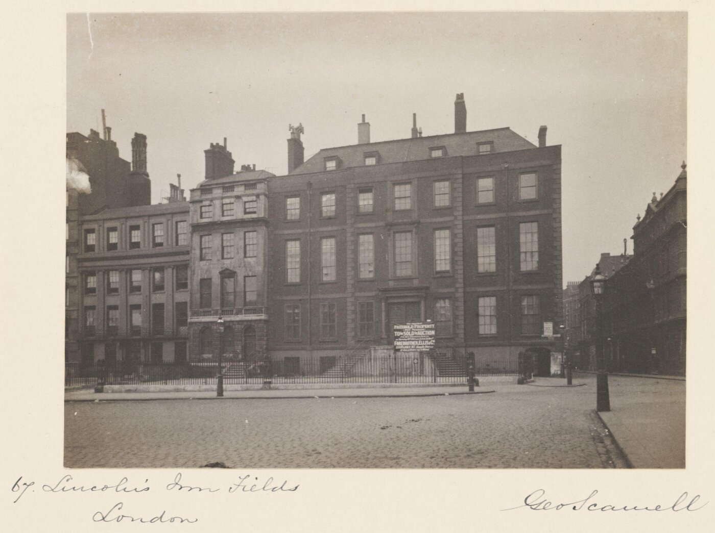 Scamell, George (Mr), National Photographic Record and Survey