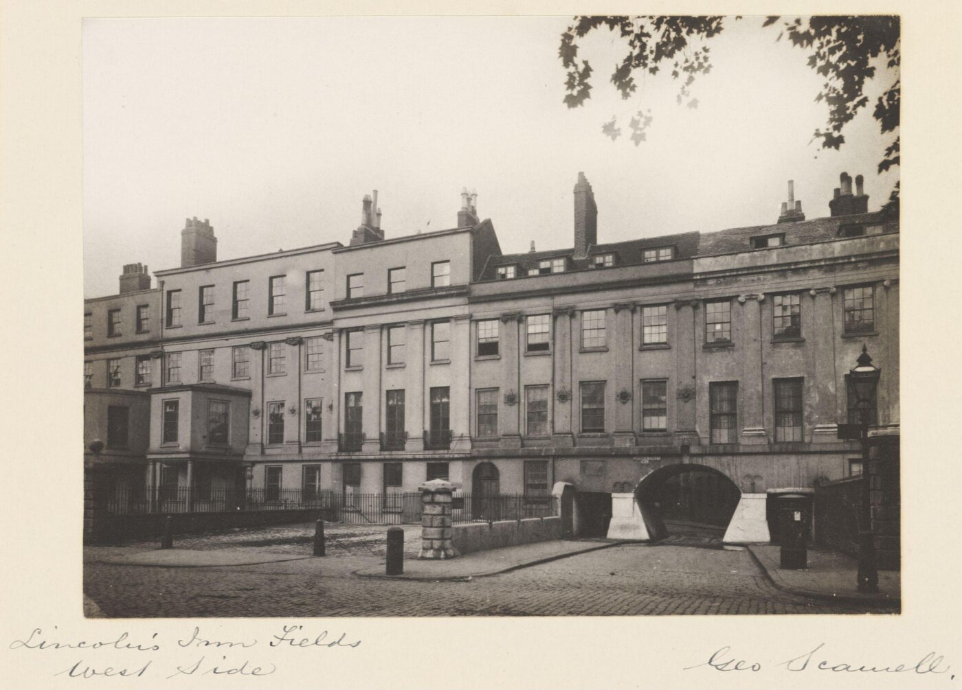 Scamell, George (Mr), National Photographic Record and Survey