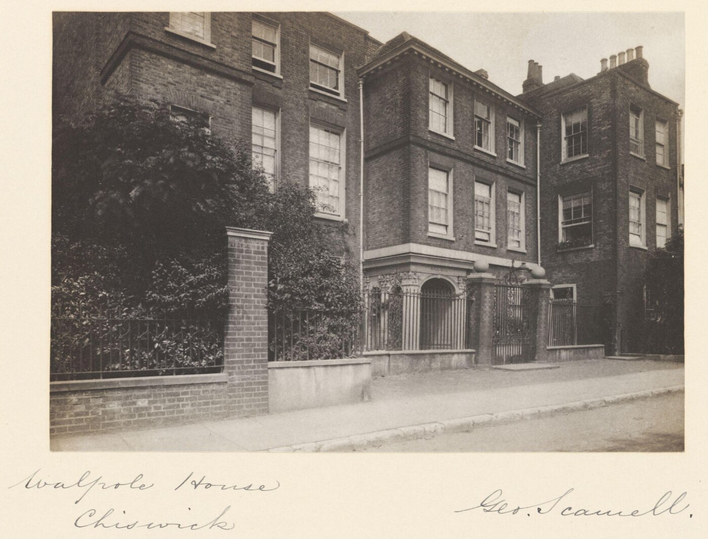 Scamell, George (Mr), National Photographic Record and Survey
