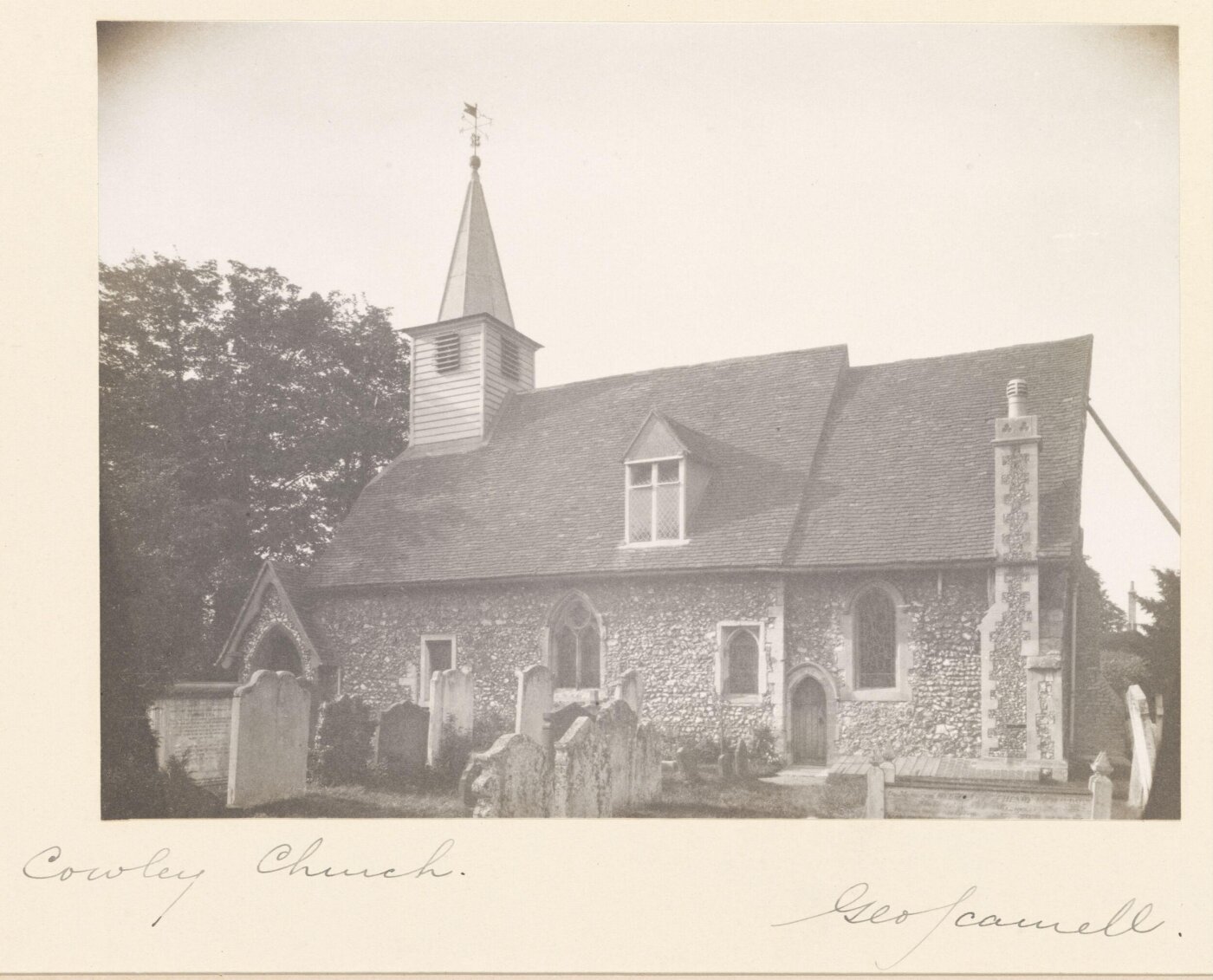 Scamell, George (Mr), National Photographic Record and Survey