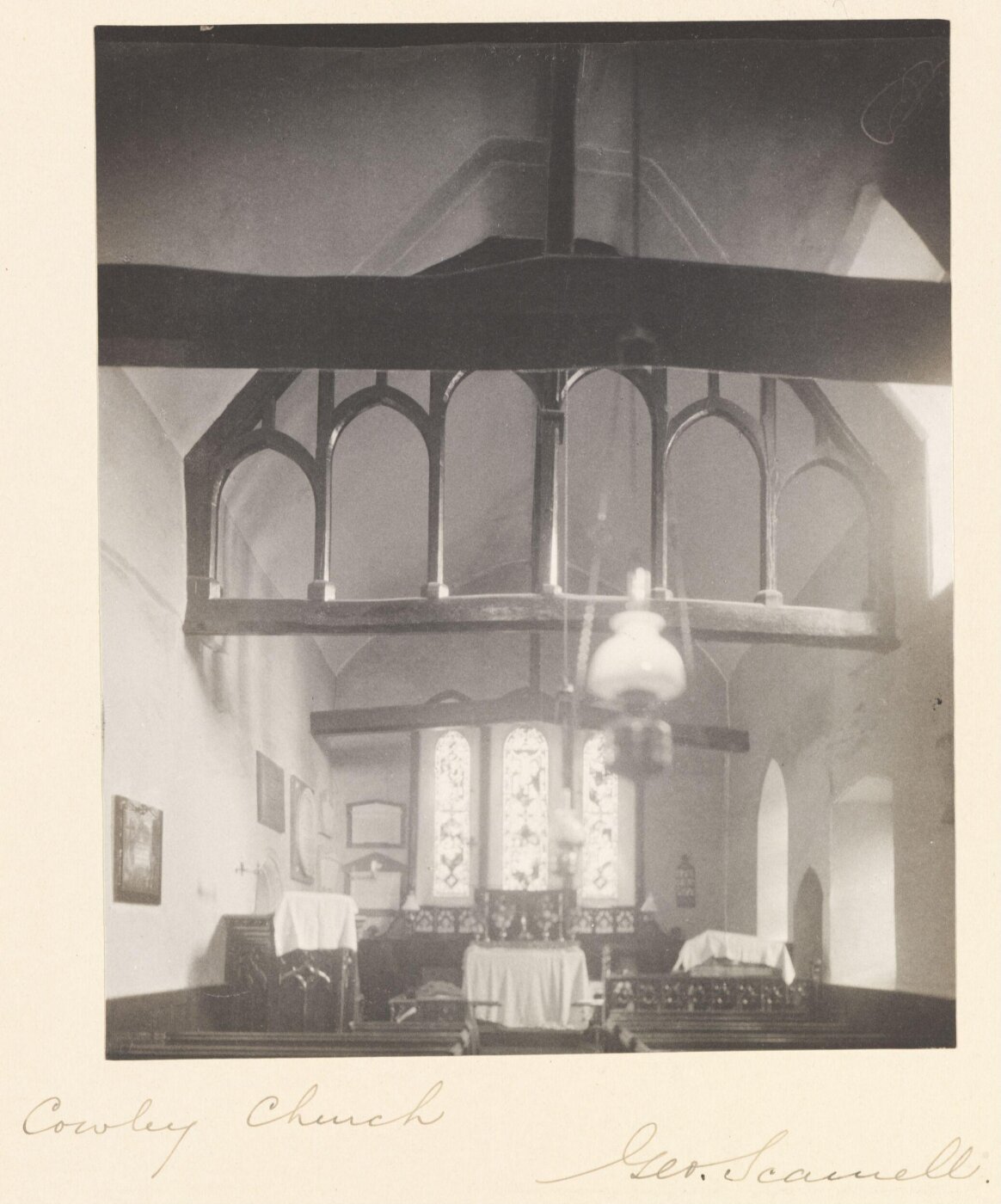 Scamell, George (Mr), National Photographic Record and Survey