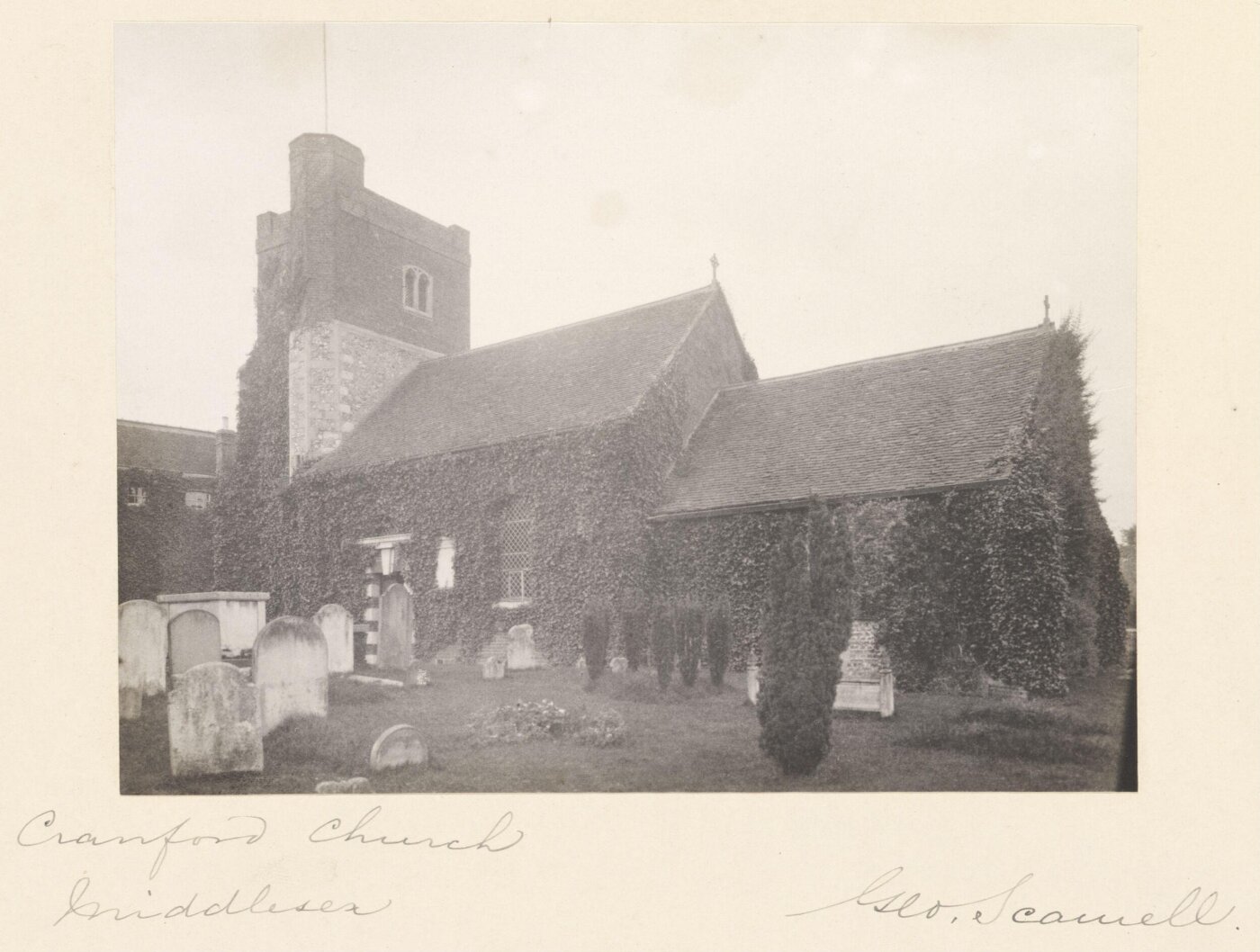 Scamell, George (Mr), National Photographic Record and Survey
