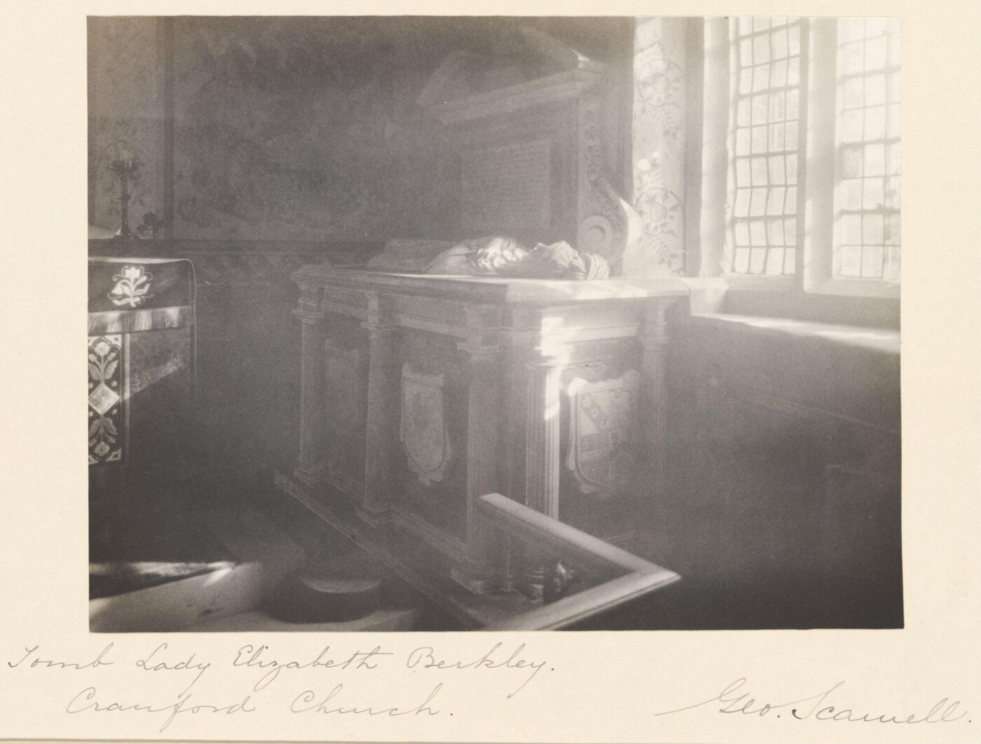 Scamell, George (Mr), National Photographic Record and Survey