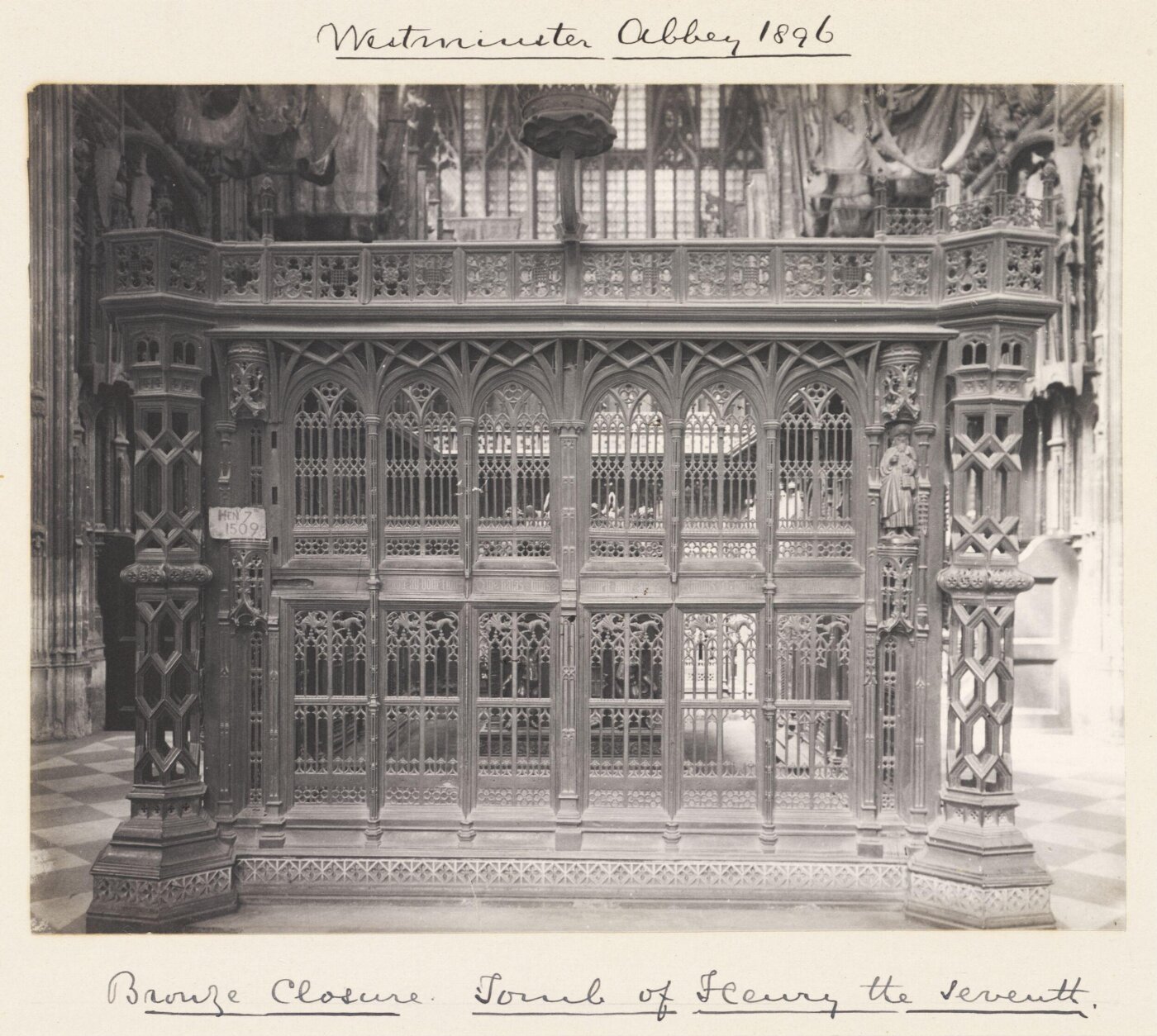 Stone, Benjamin (Sir), National Photographic Record and Survey