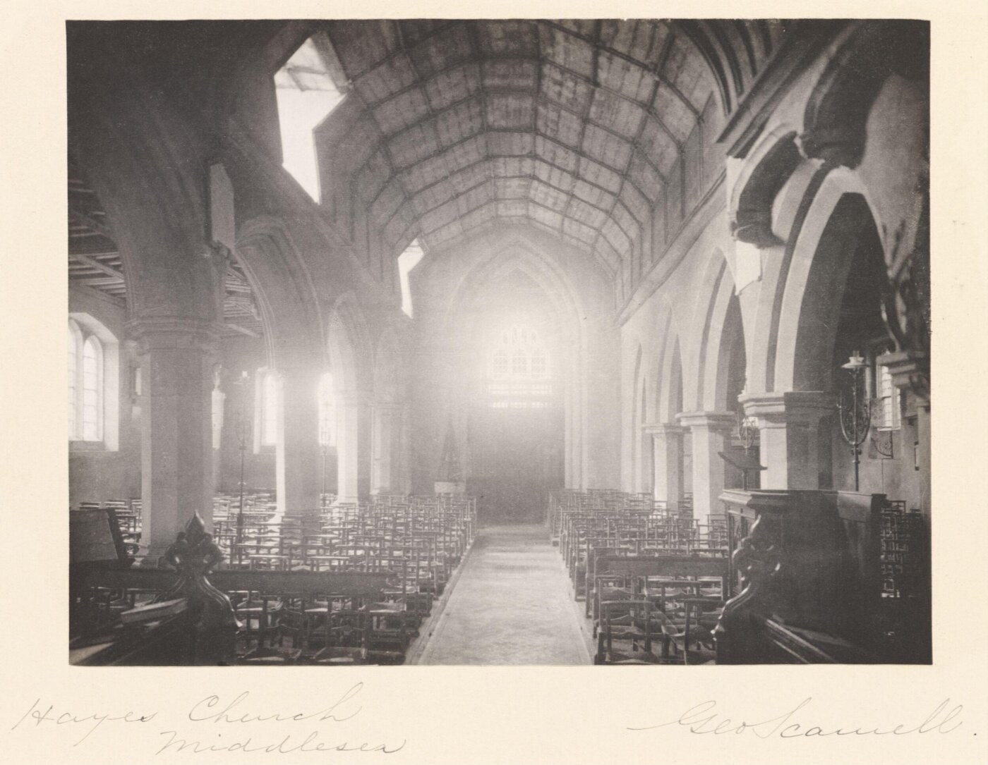 Scamell, George (Mr), National Photographic Record and Survey