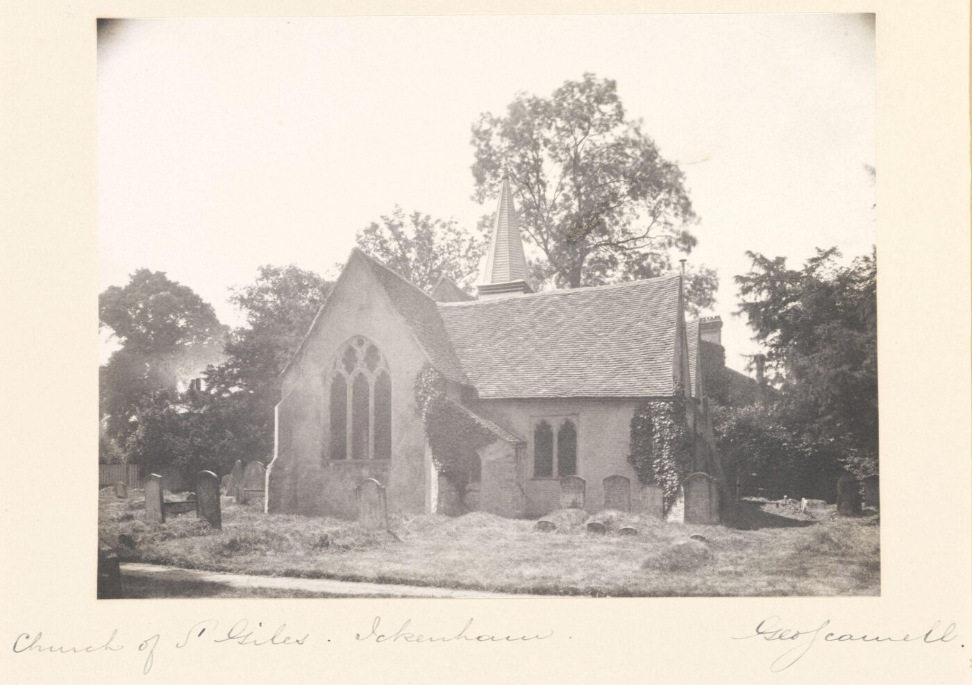 Scamell, George (Mr), National Photographic Record and Survey