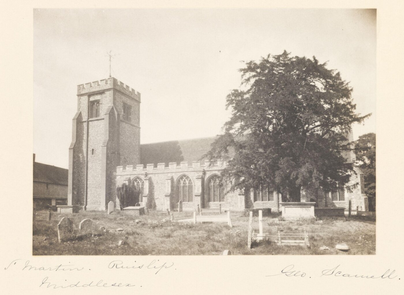 Scamell, George (Mr), National Photographic Record and Survey
