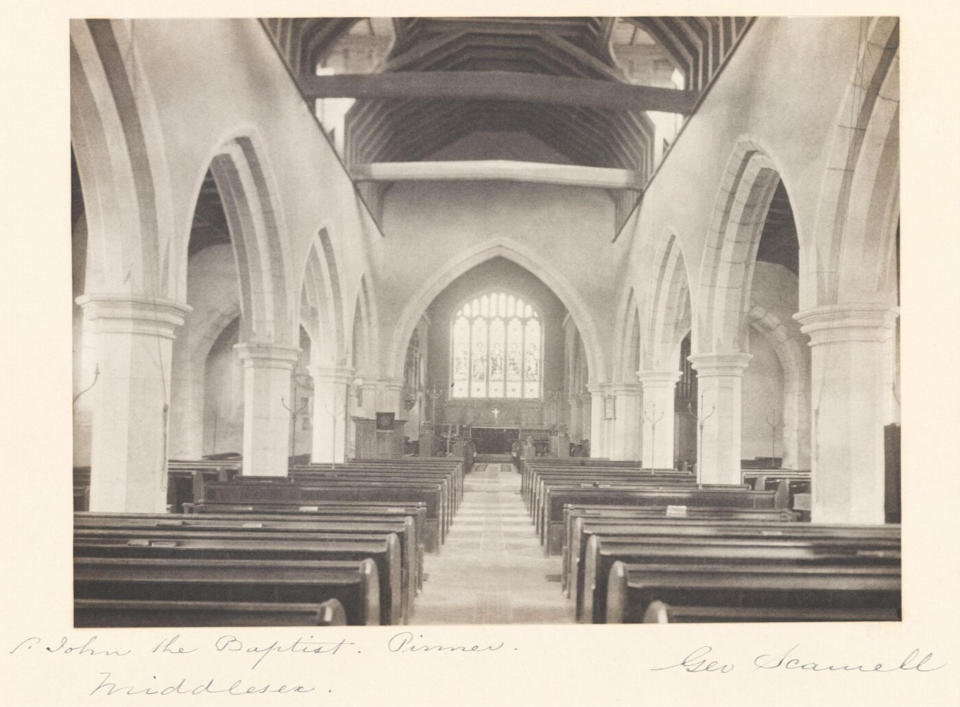 Scamell, George (Mr), National Photographic Record and Survey