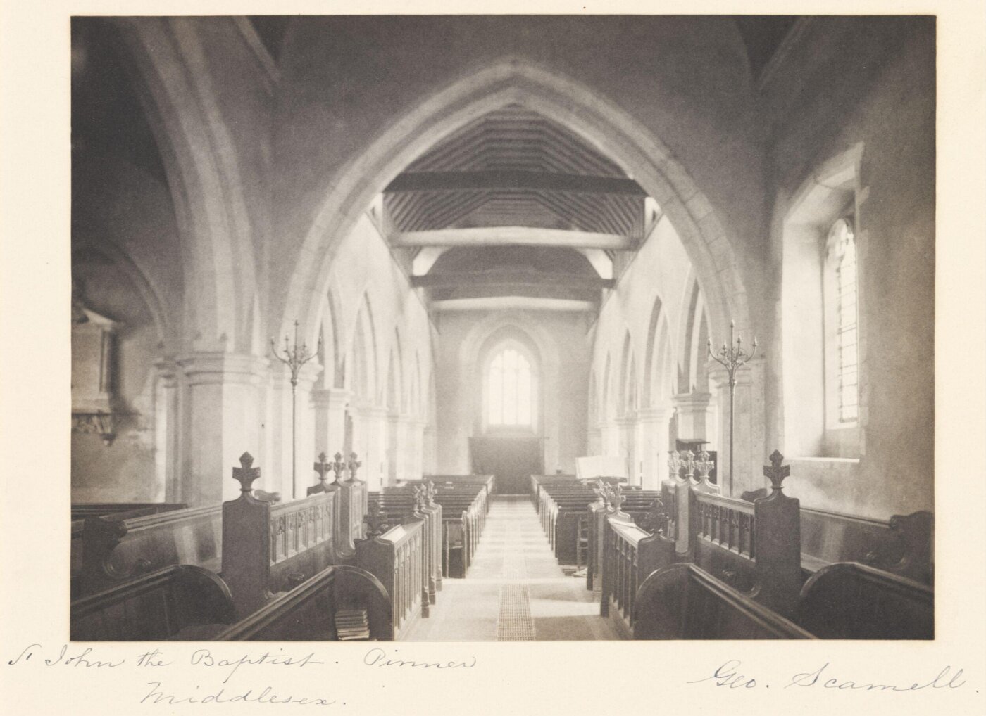 Scamell, George (Mr), National Photographic Record and Survey