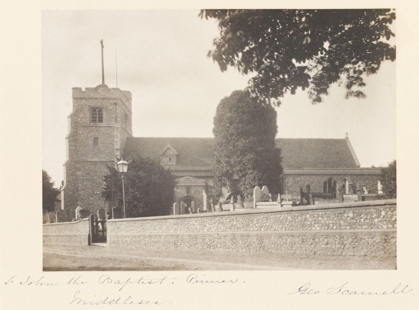 Scamell, George (Mr), National Photographic Record and Survey
