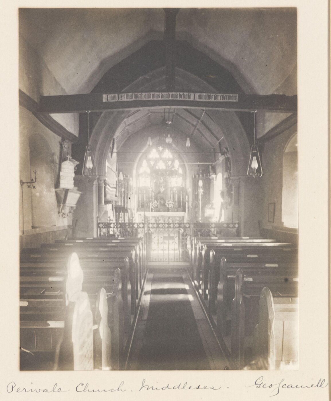Scamell, George (Mr), National Photographic Record and Survey