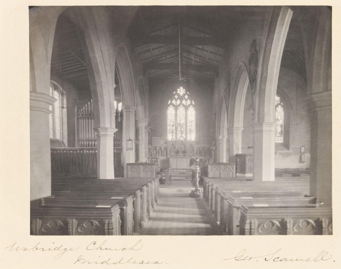 Scamell, George (Mr), National Photographic Record and Survey