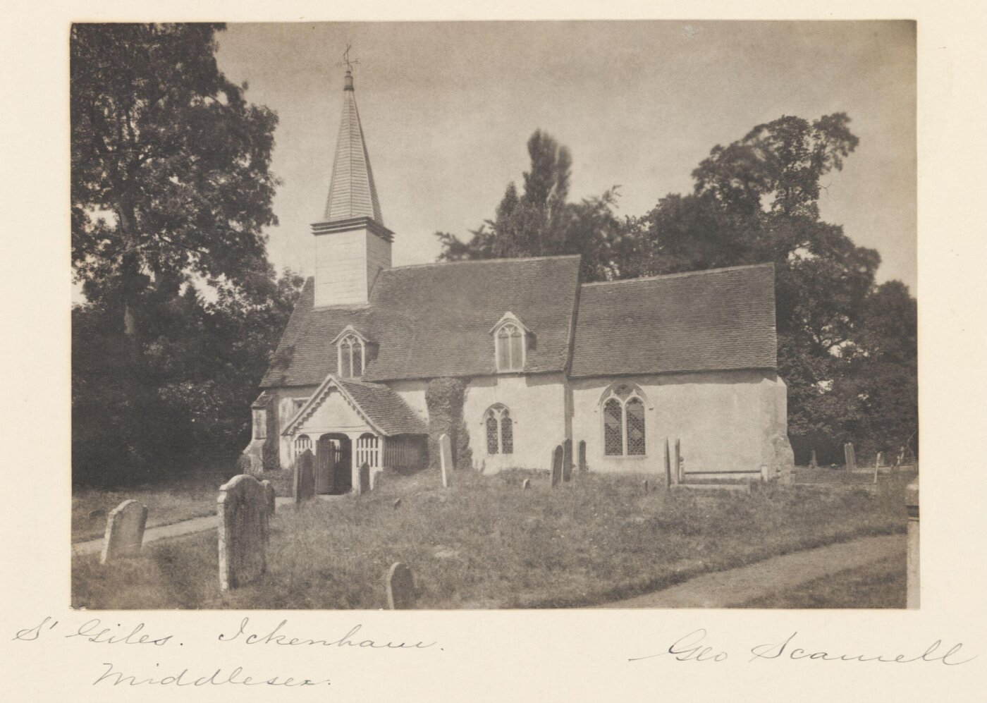 Scamell, George (Mr), National Photographic Record and Survey