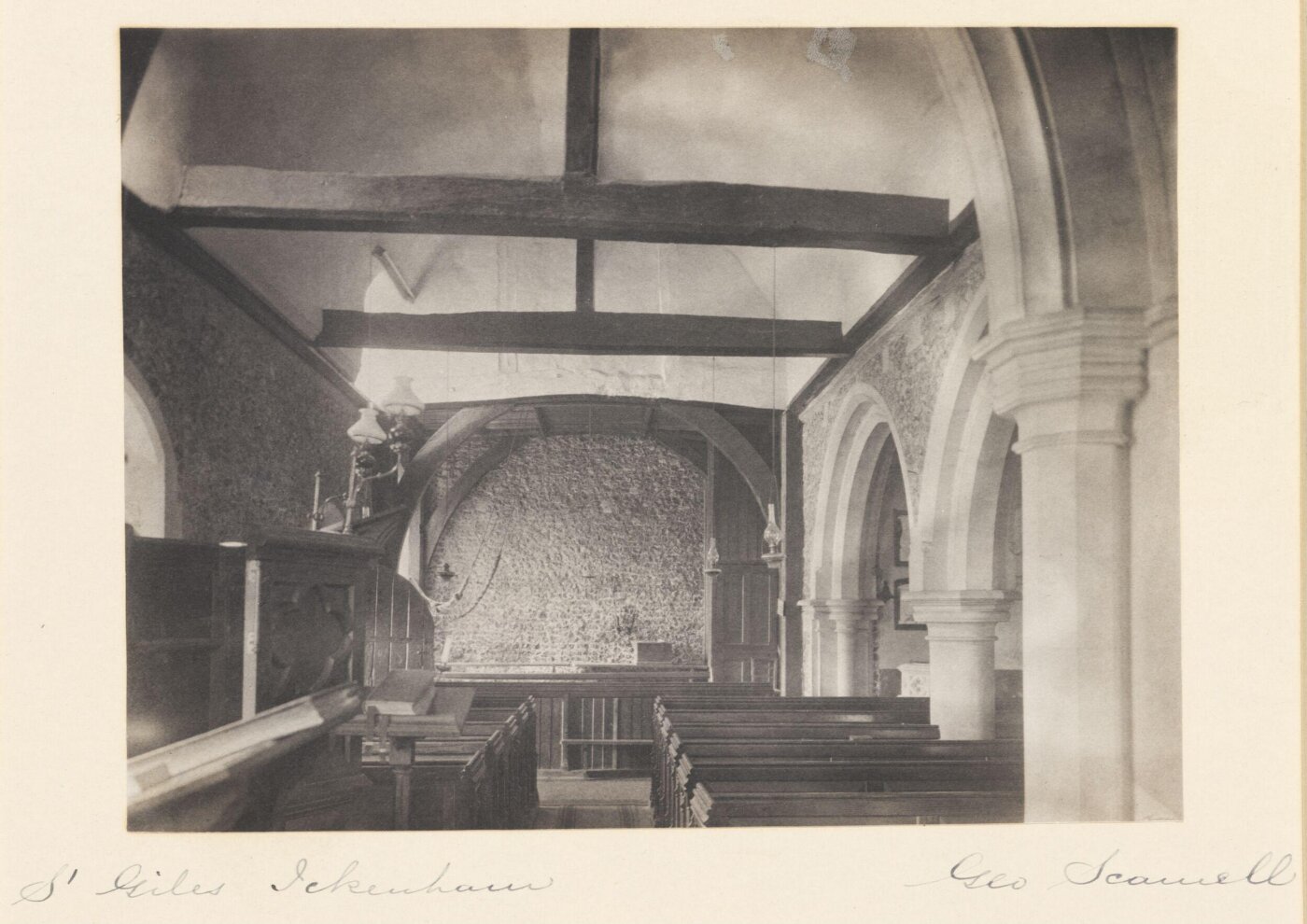 Scamell, George (Mr), National Photographic Record and Survey