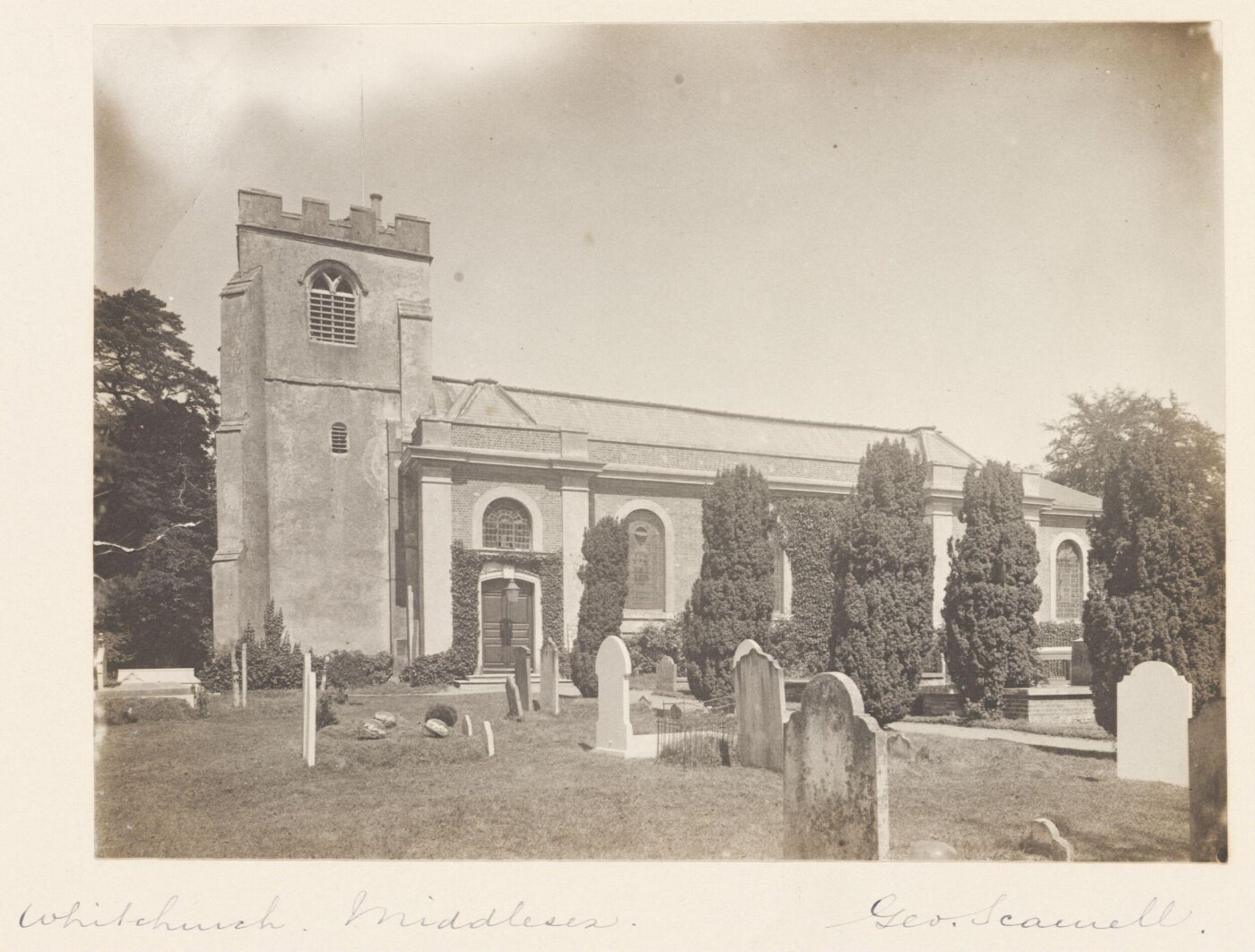 Scamell, George (Mr), National Photographic Record and Survey