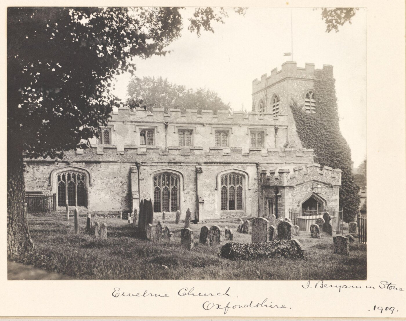 Stone, Benjamin (Sir), National Photographic Record and Survey