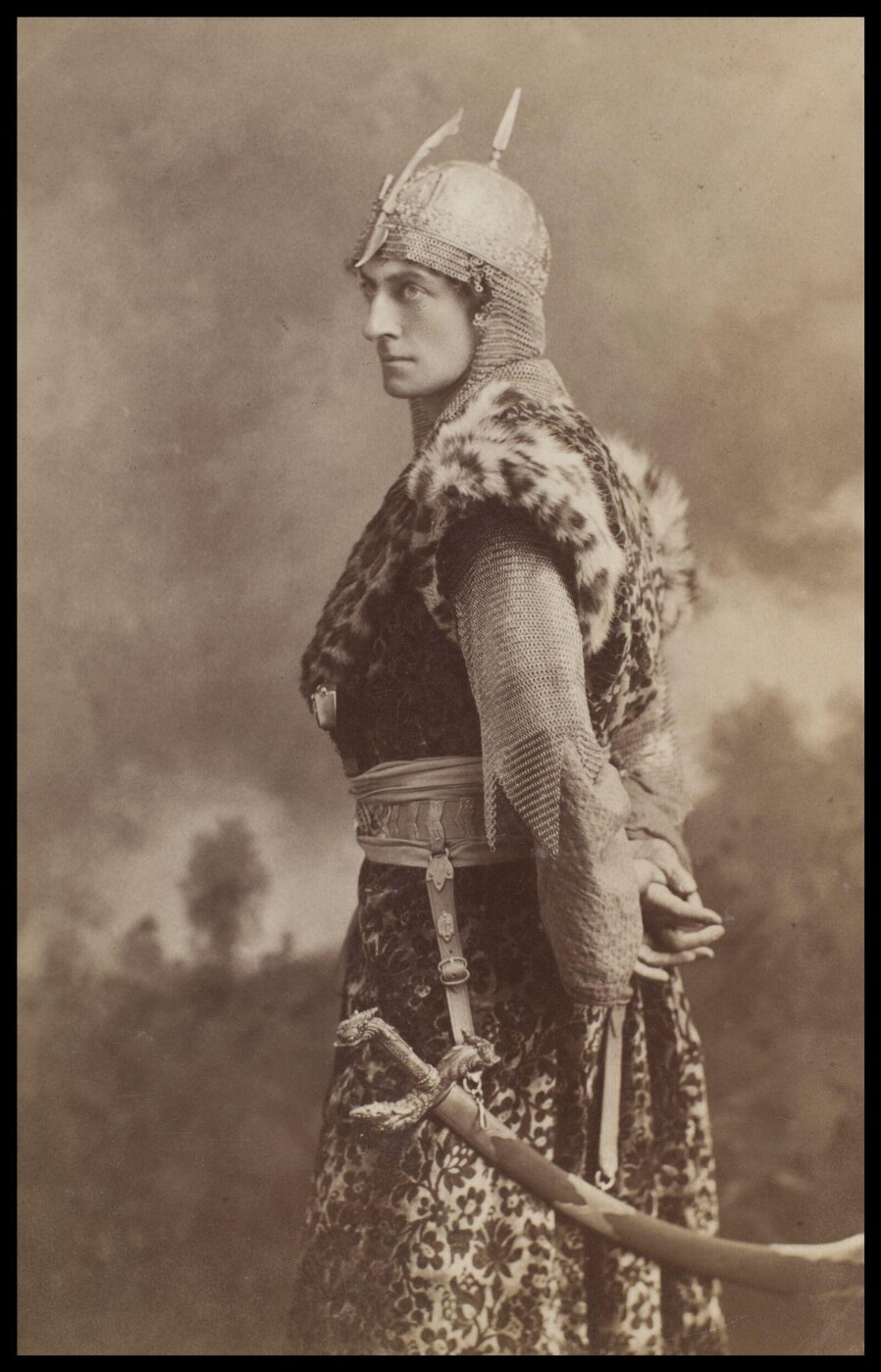 W. & D. Downey, Guy Little Theatrical Photograph