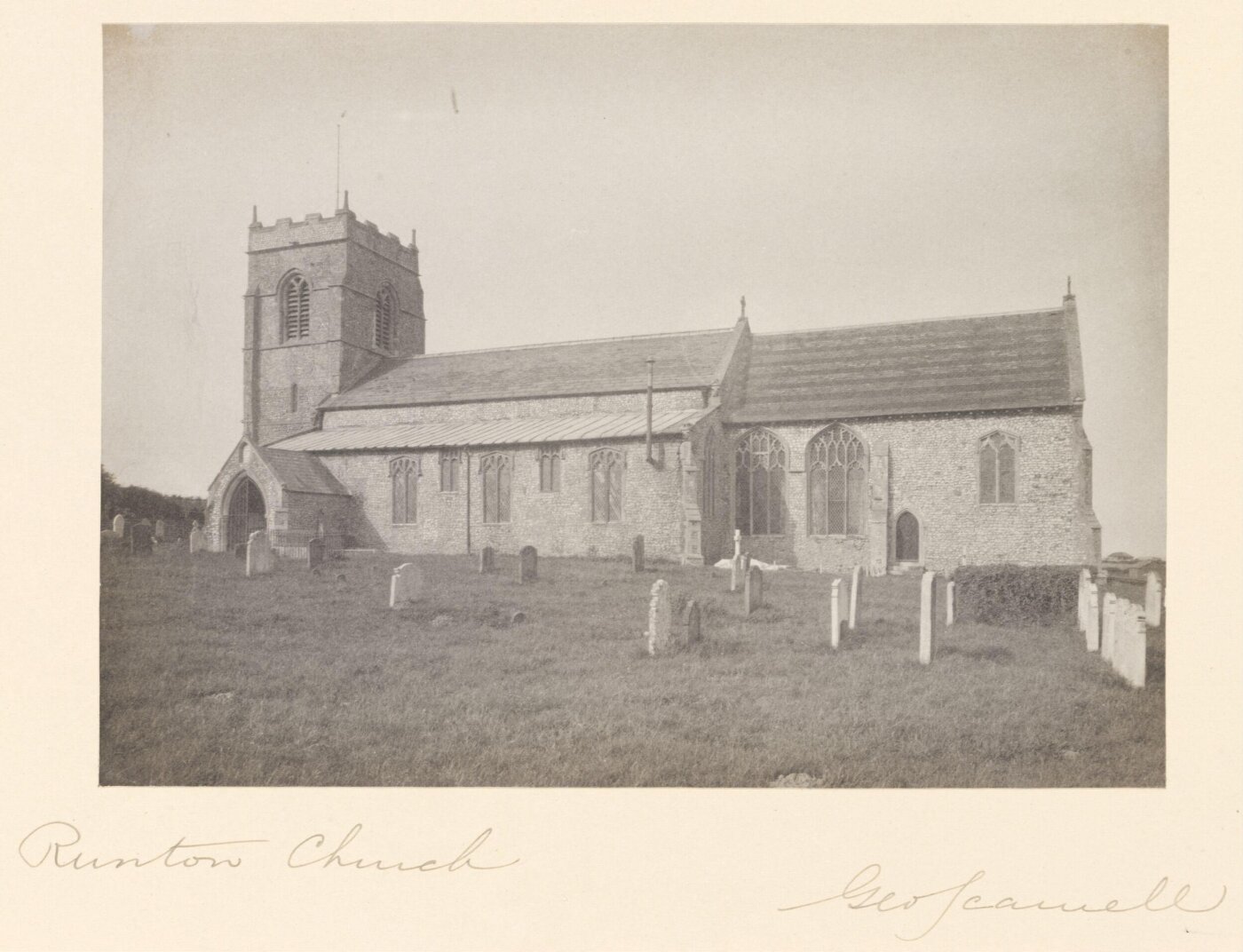 Scamell, George (Mr), National Photographic Record and Survey