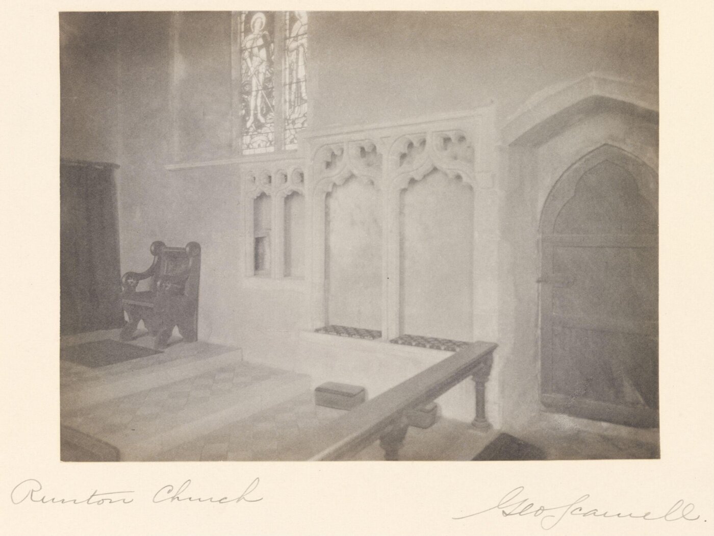 Scamell, George (Mr), National Photographic Record and Survey