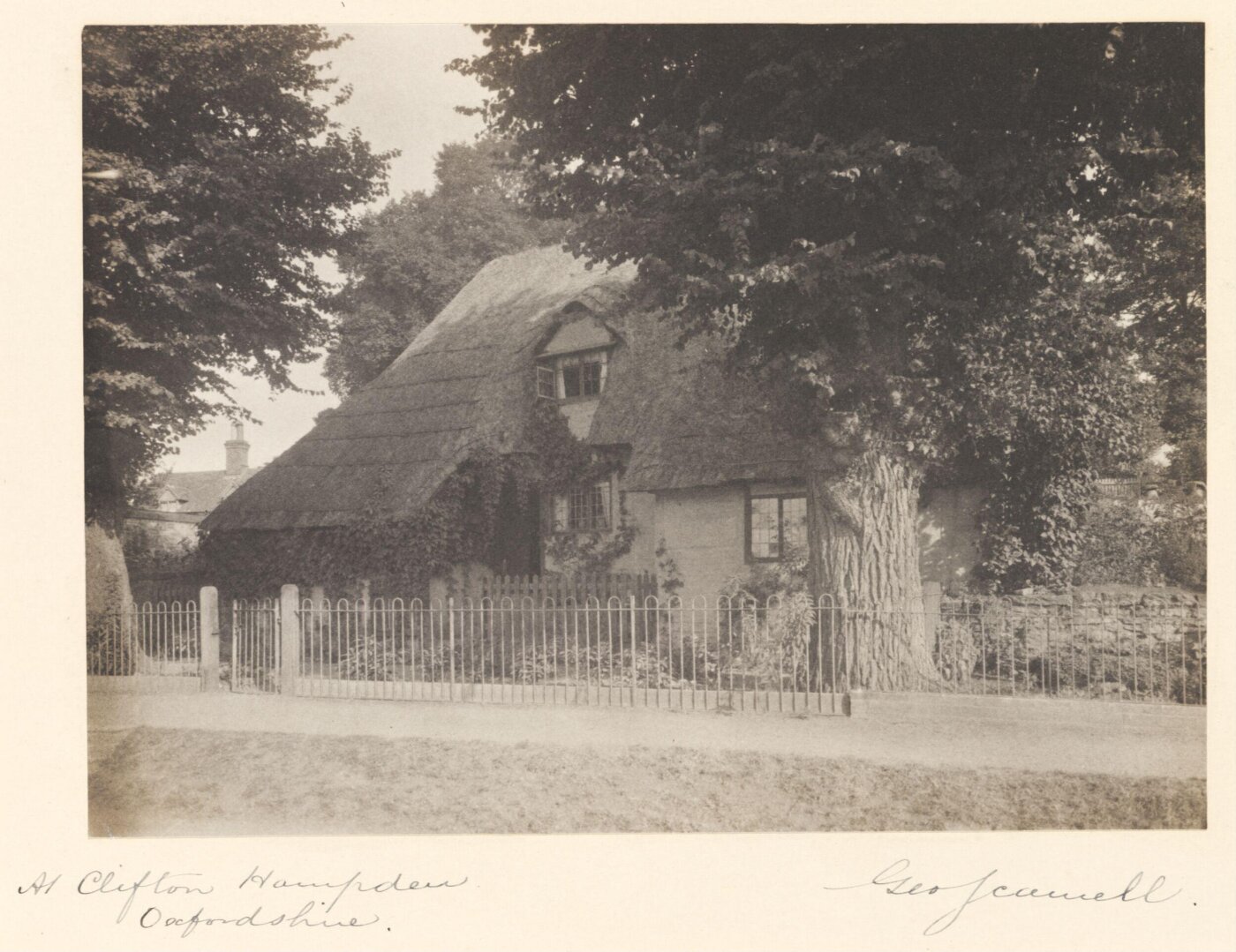 Scamell, George (Mr), National Photographic Record and Survey