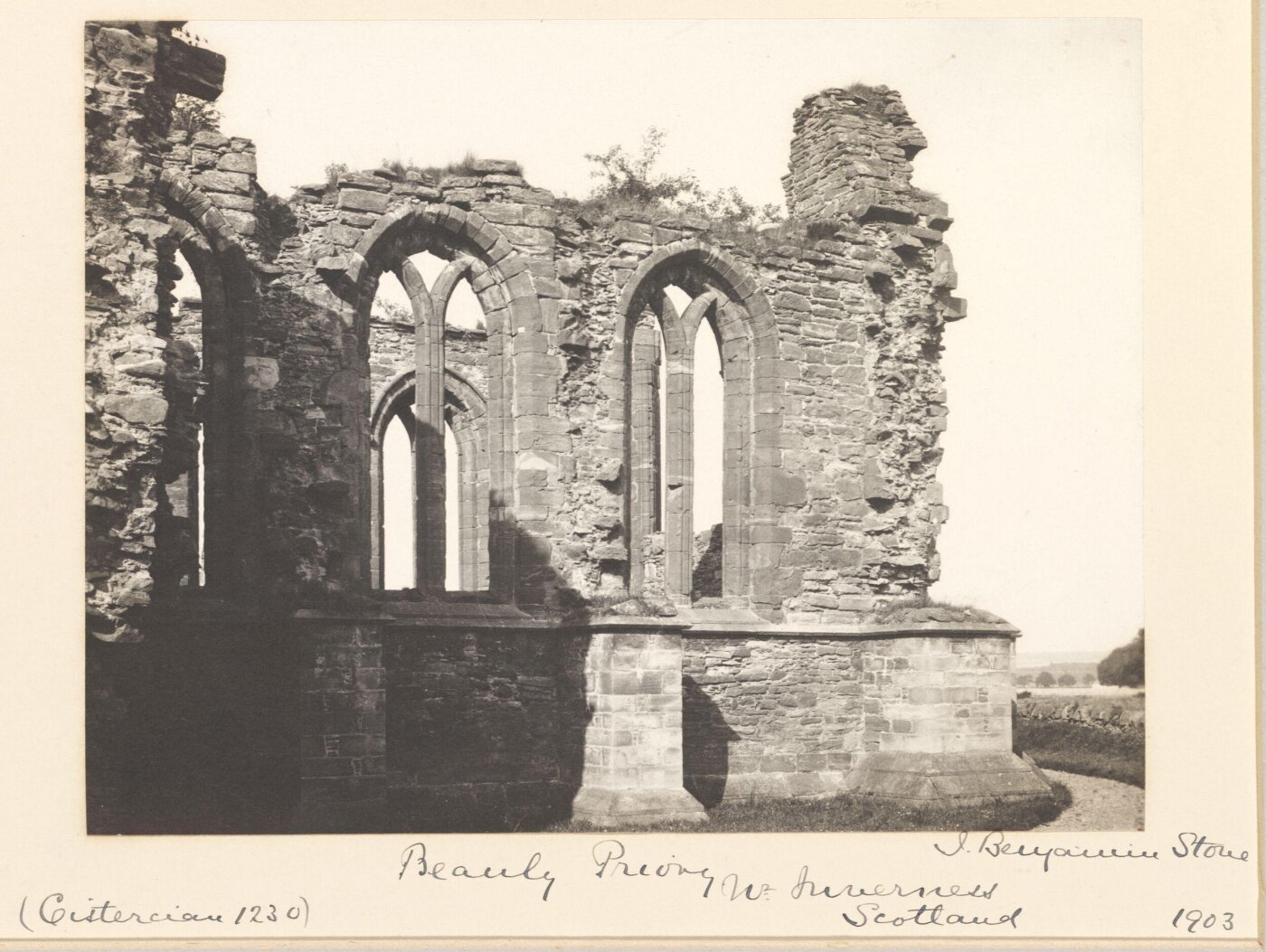 Stone, Benjamin (Sir), National Photographic Record and Survey