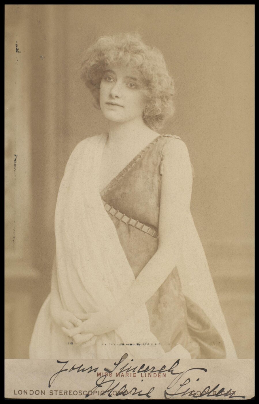 London Stereoscopic and Photographic Company, Guy Little Theatrical Photograph